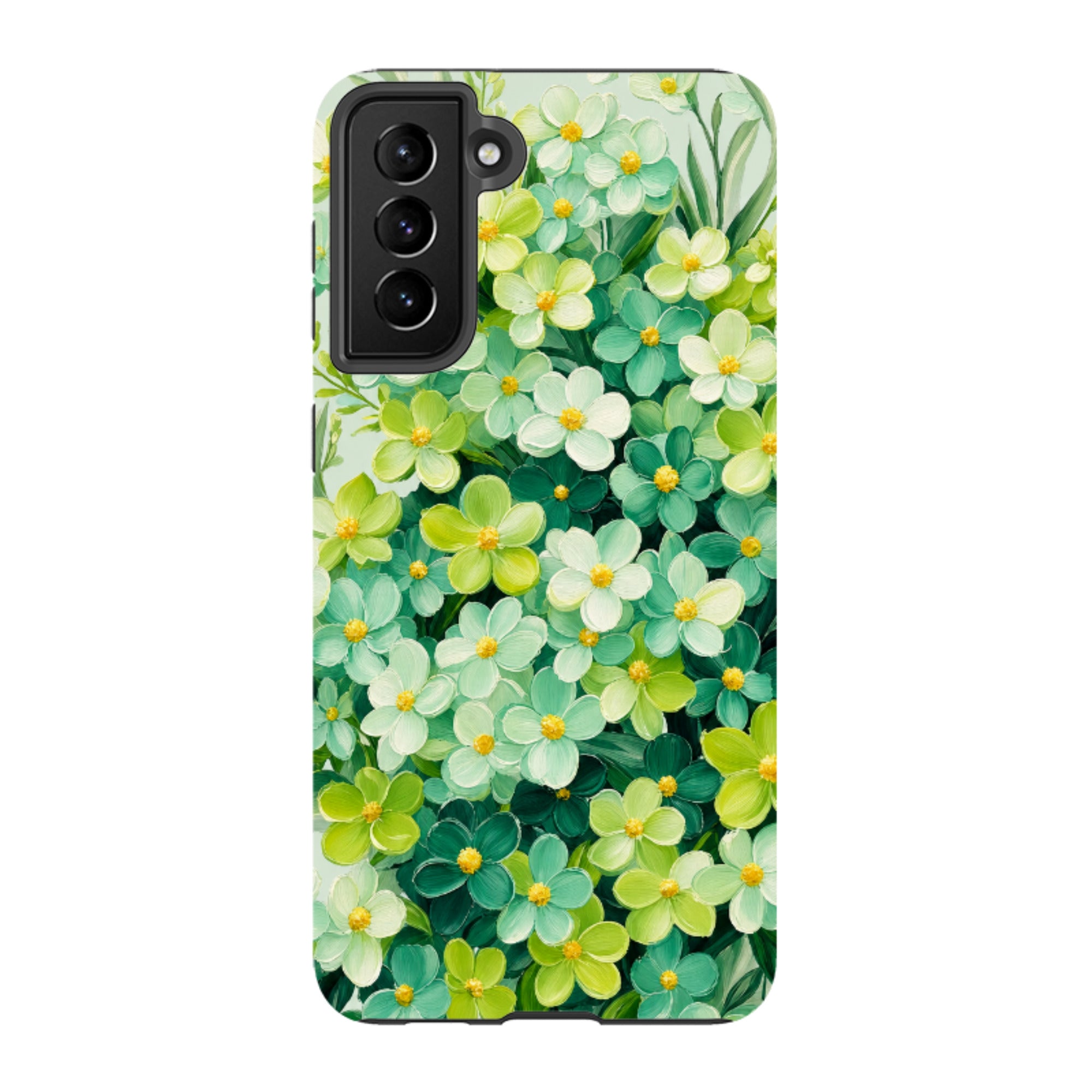Samsung Tough Case - Sage Wildflower Floral