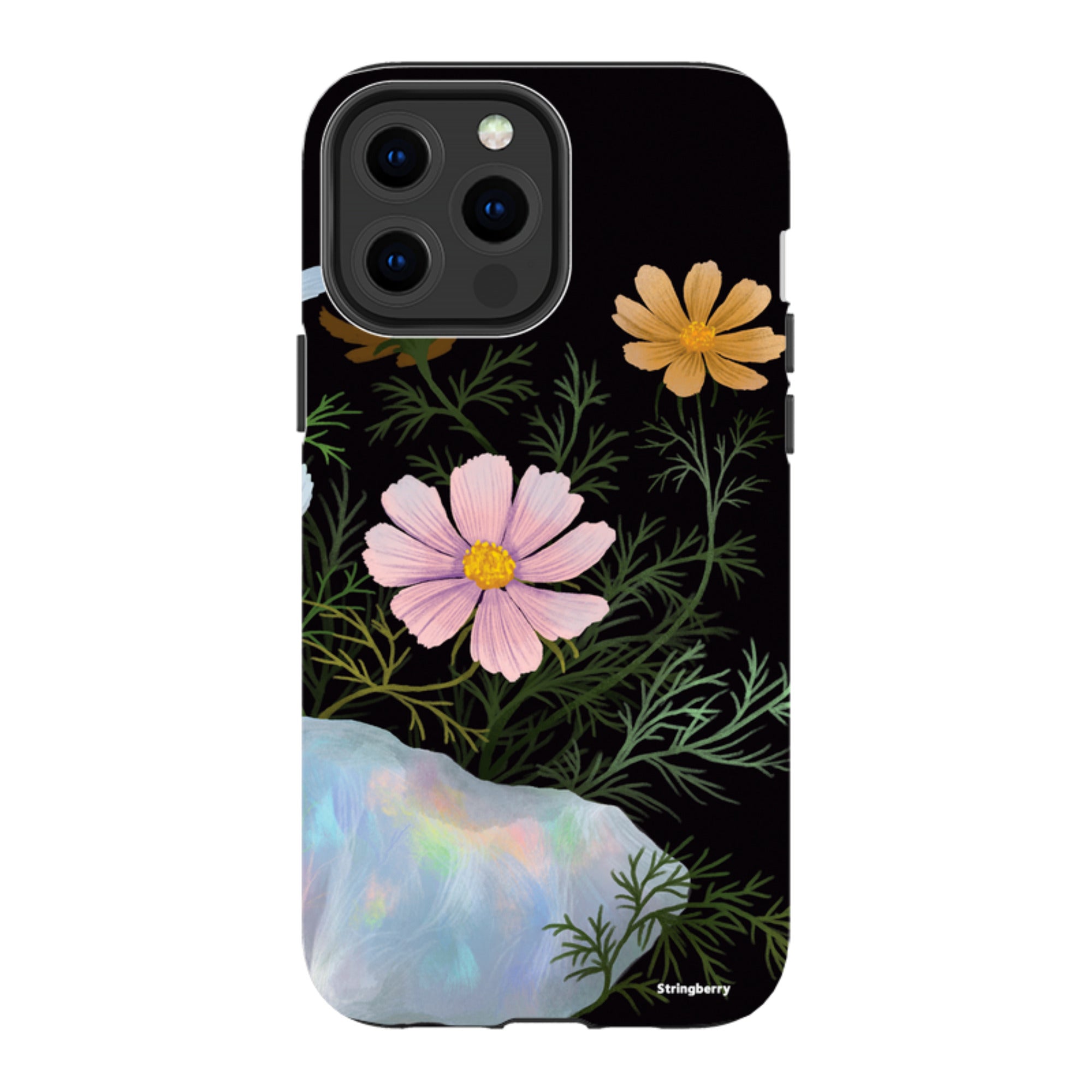 iPhone MagSafe Tough Case - Opal and Cosmos By Anna Stead