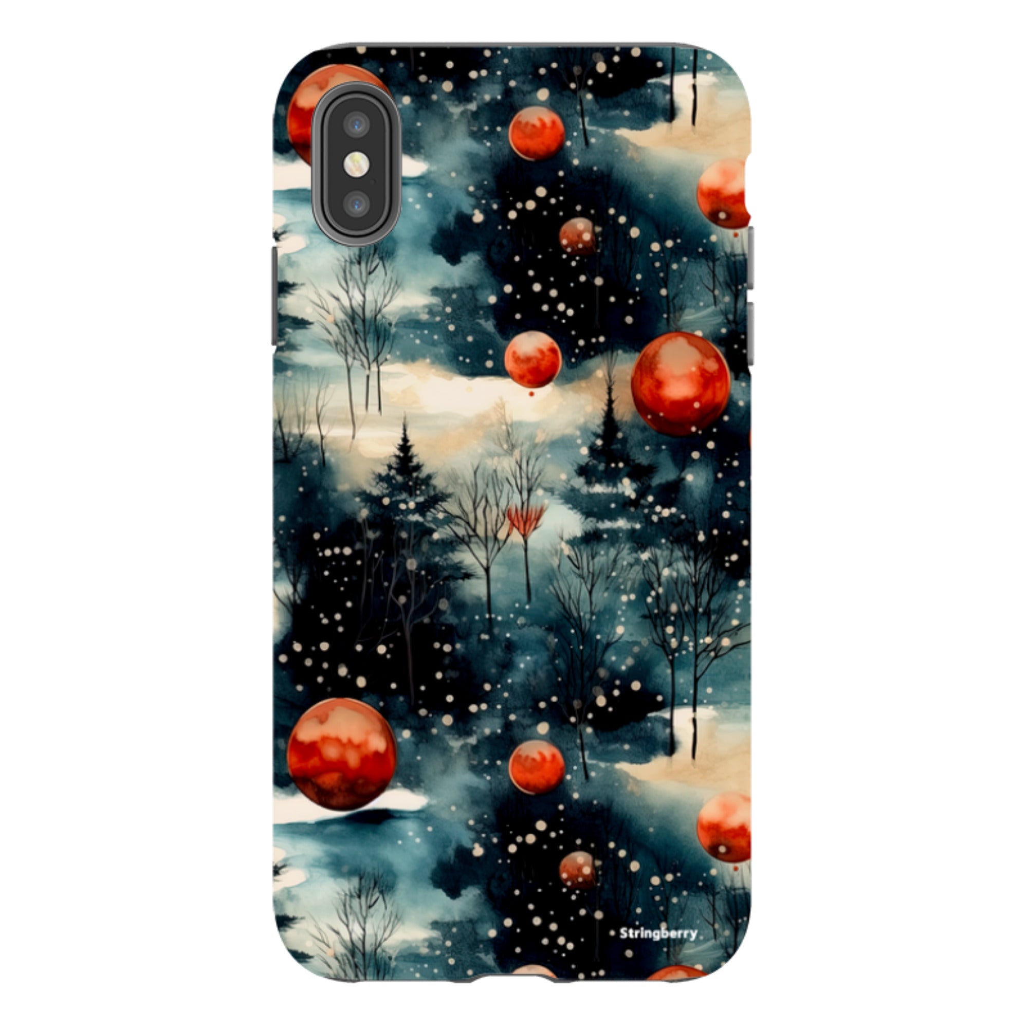 iPhone Tough Case - Bauble Forest IV