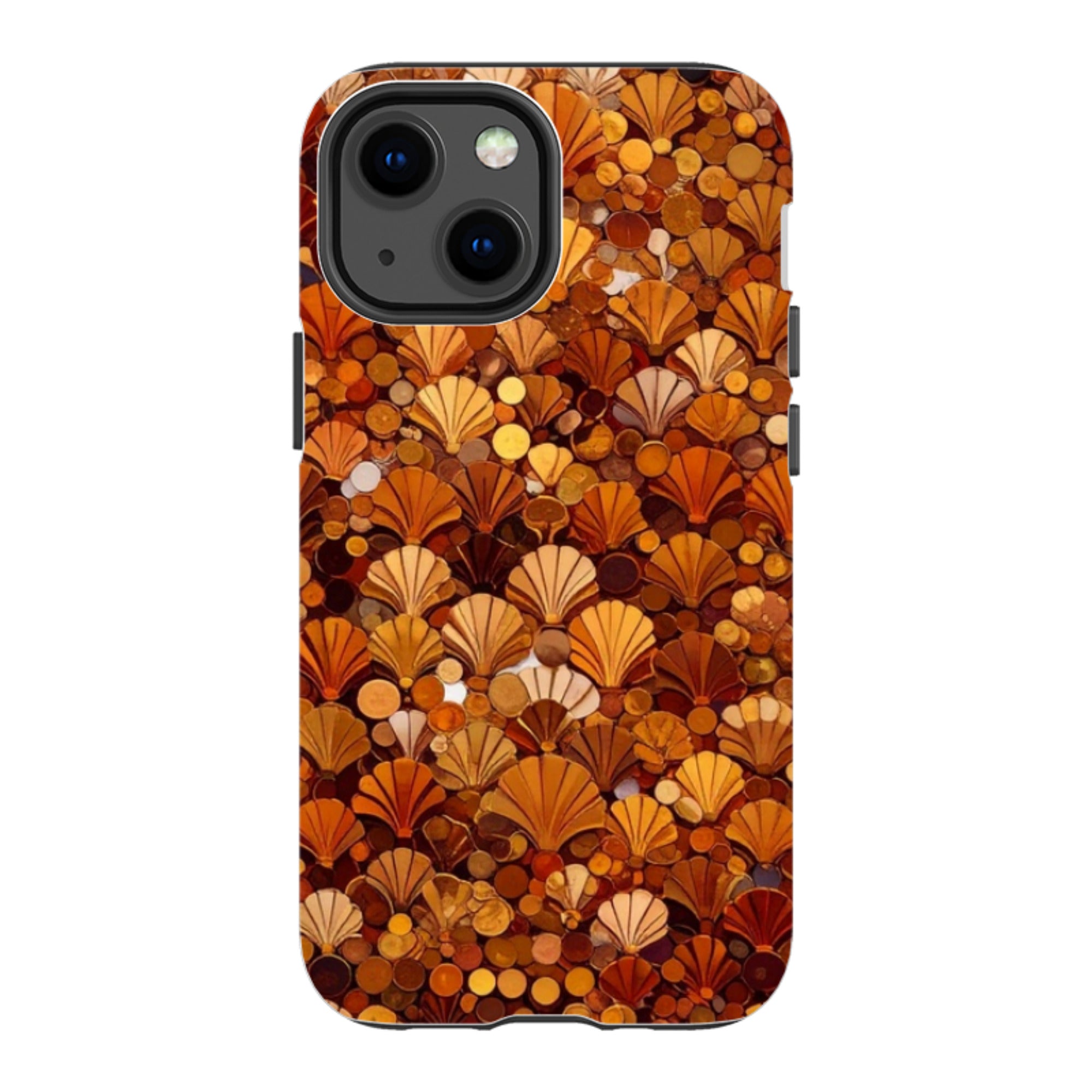 iPhone Tough Case - Golden Shells