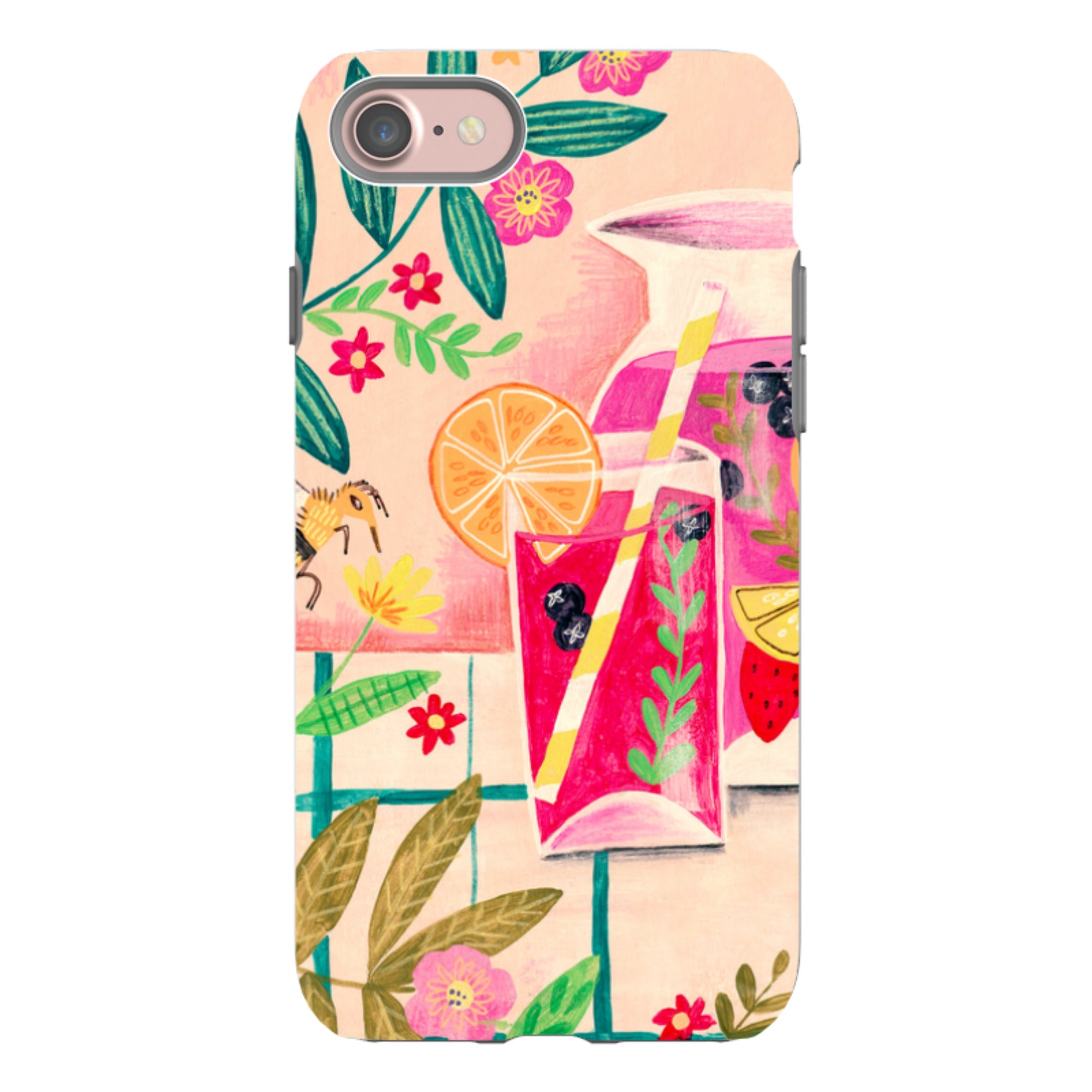 iPhone Tough Case - Drink By Caroline Bonne Muller