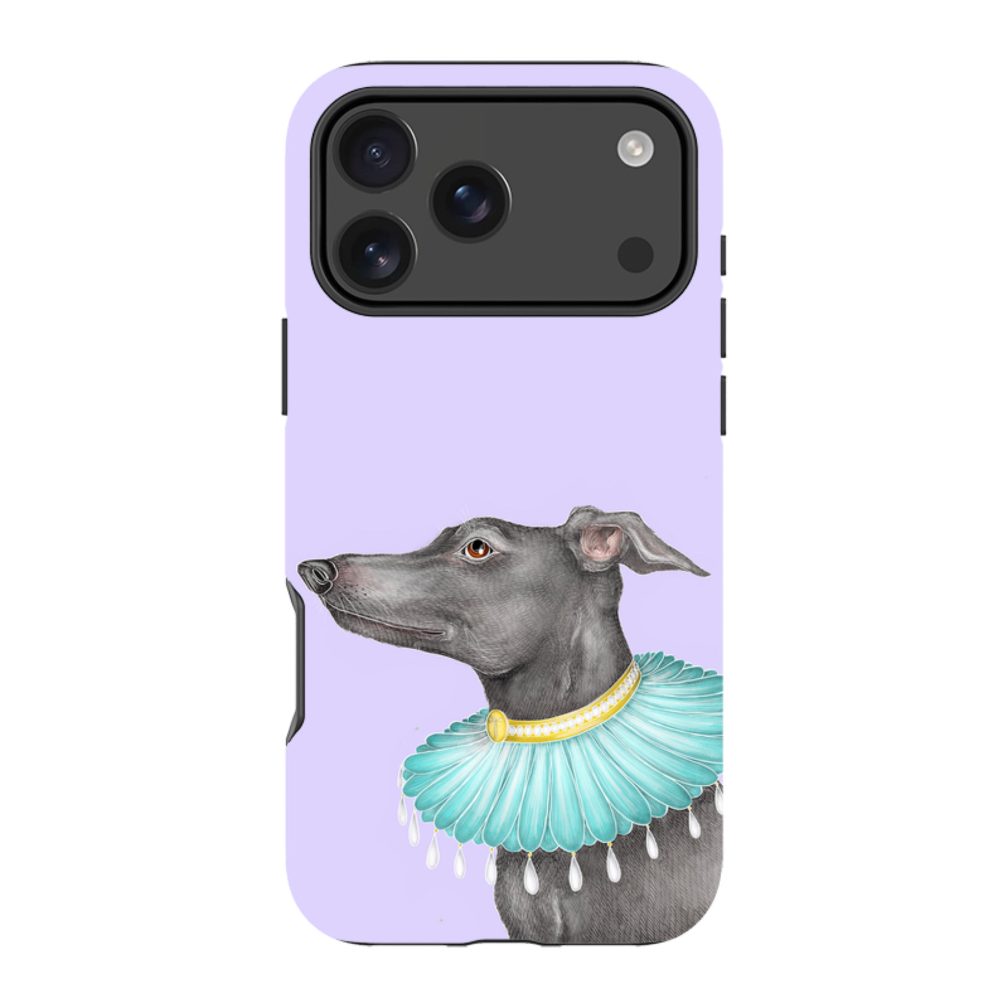 iPhone Tough Case - Greyhound By Catherine Rowe