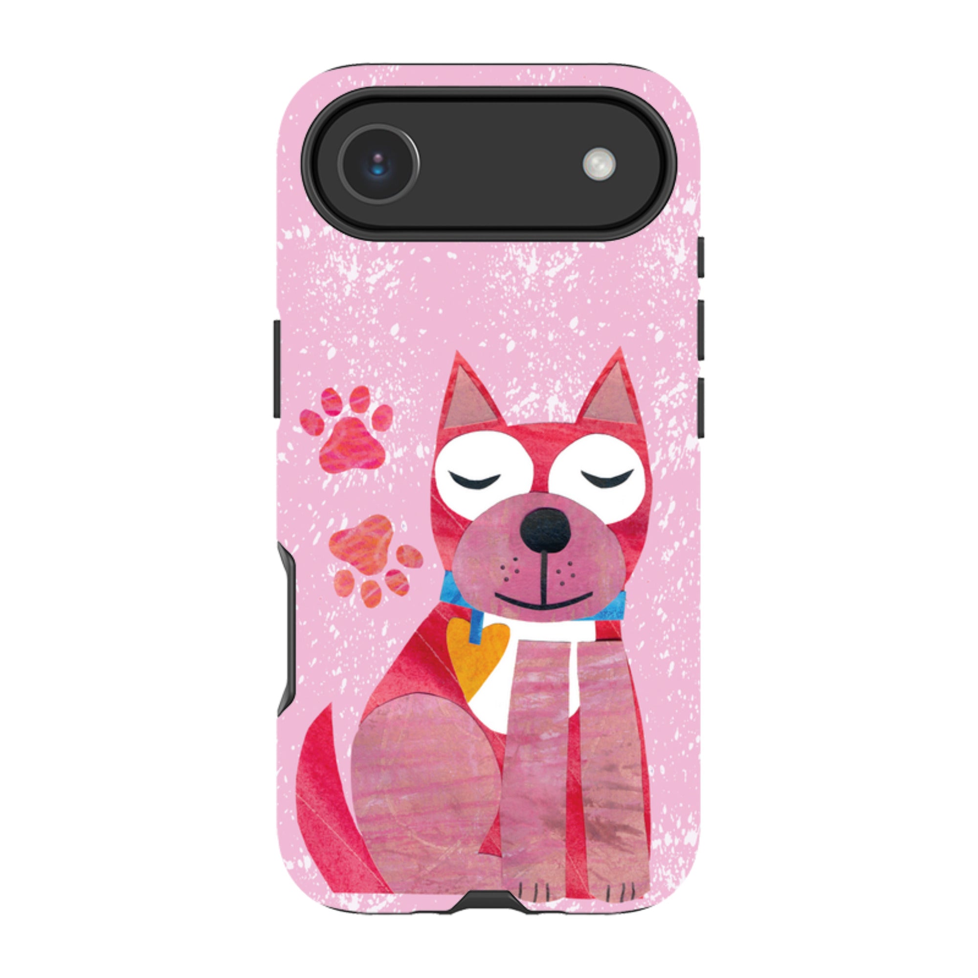 iPhone MagSafe Tough Case - Dog With Heart By Tracey English