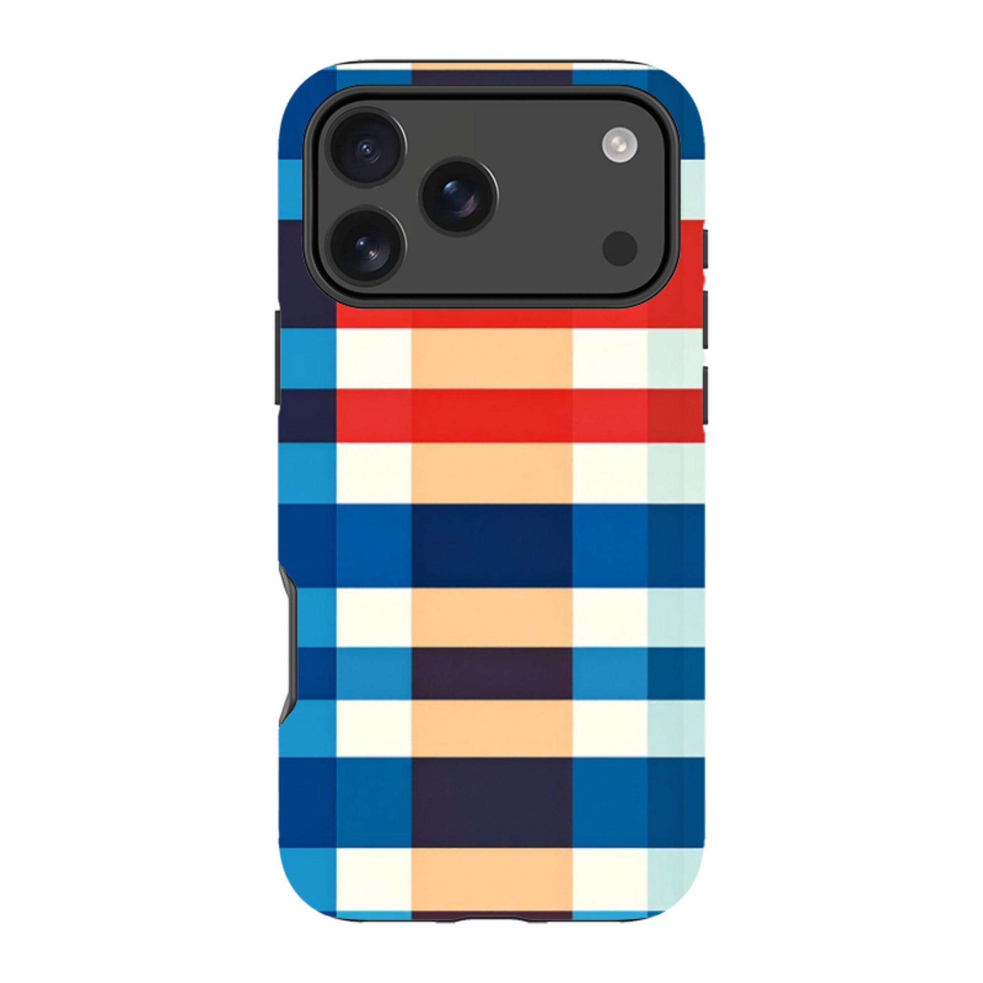 iPhone MagSafe Tough Case - Budapest Gingham