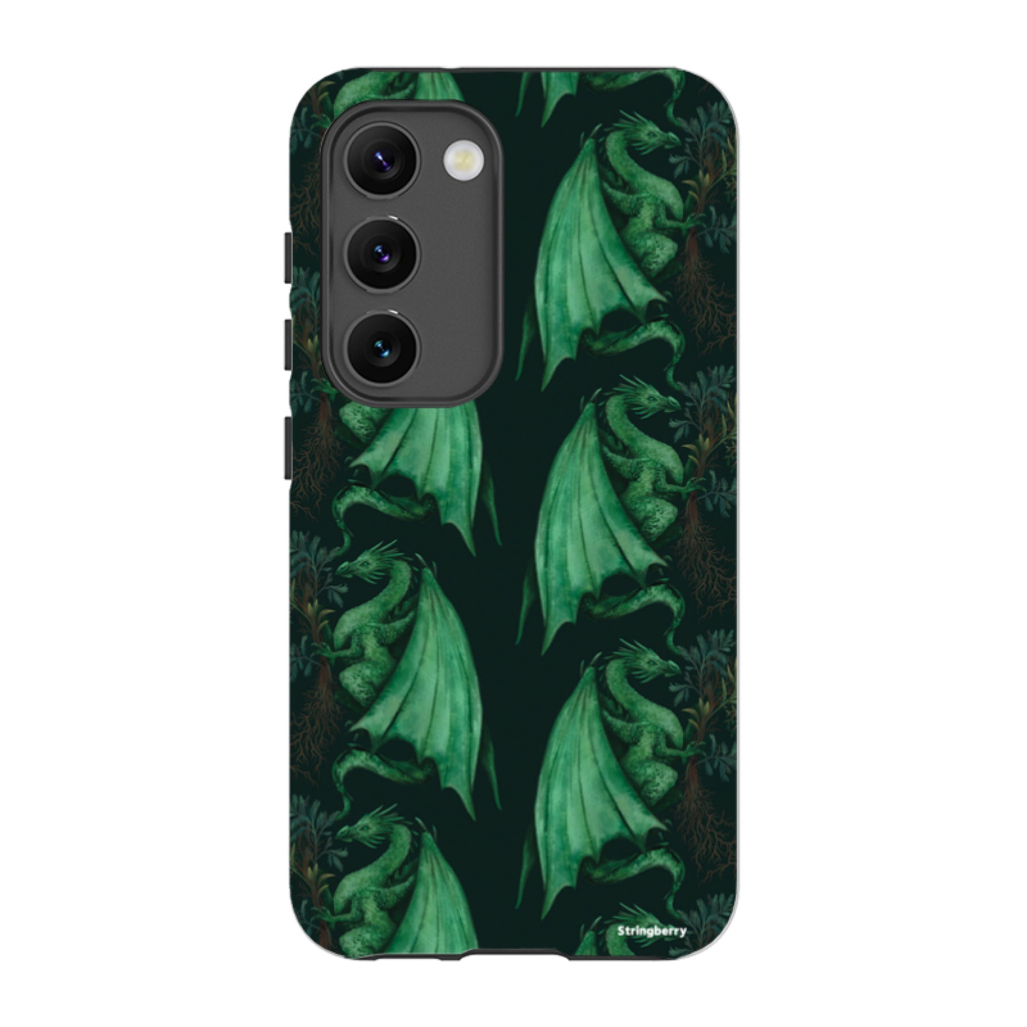 Samsung Tough Case - Arbor Dragon Pattern By Anna Stead