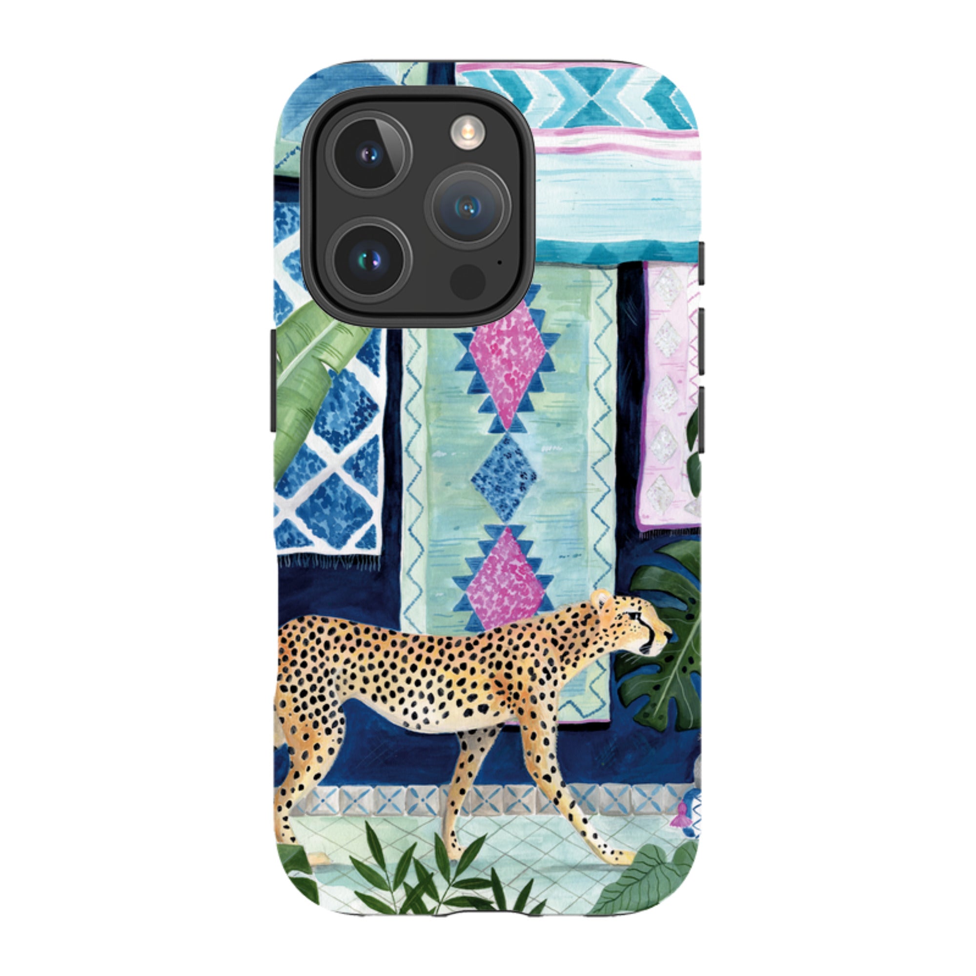 iPhone Tough Case - Morocco Cheetah By Bex Parkin