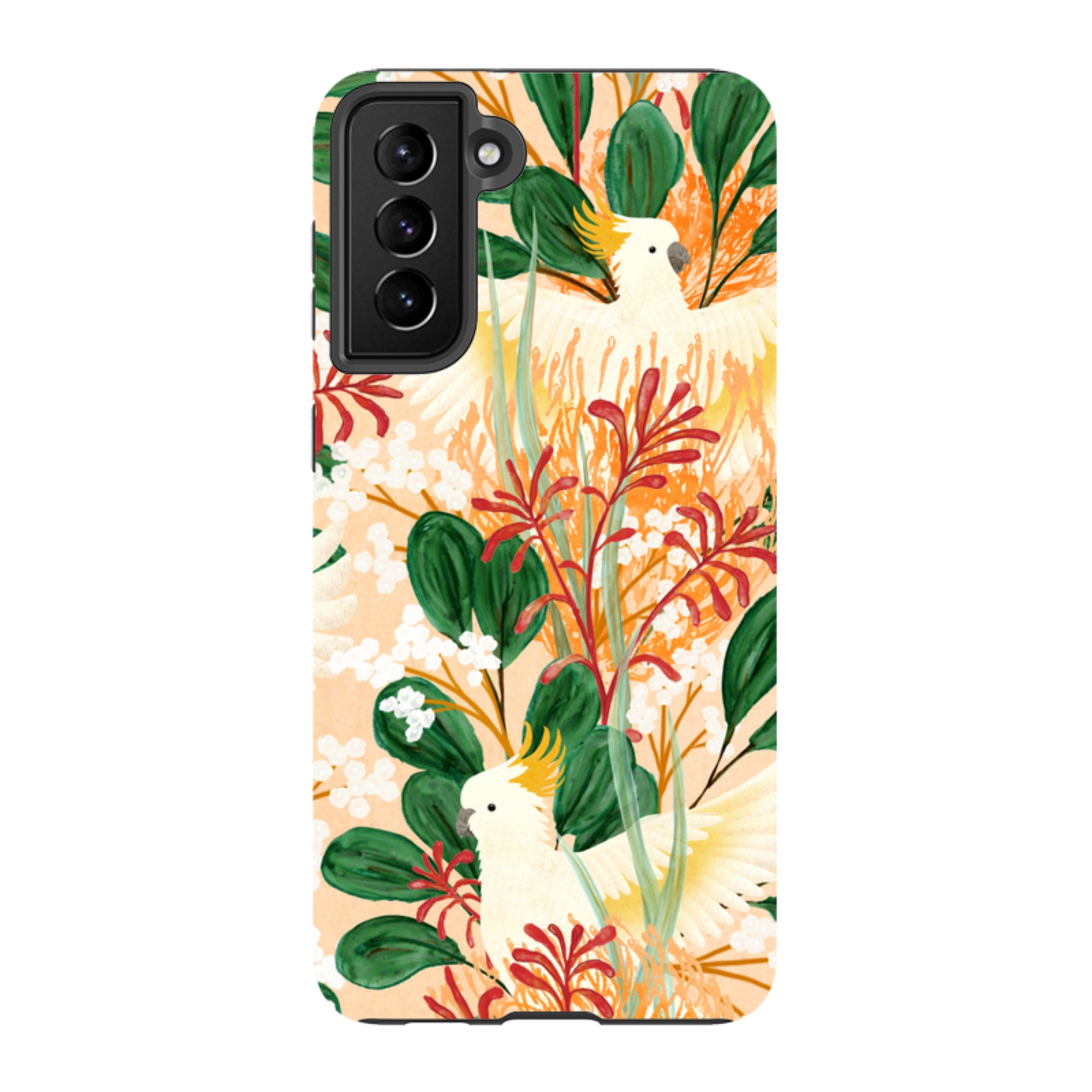 Samsung Tough Case - Cockatoo By Katherine Quinn