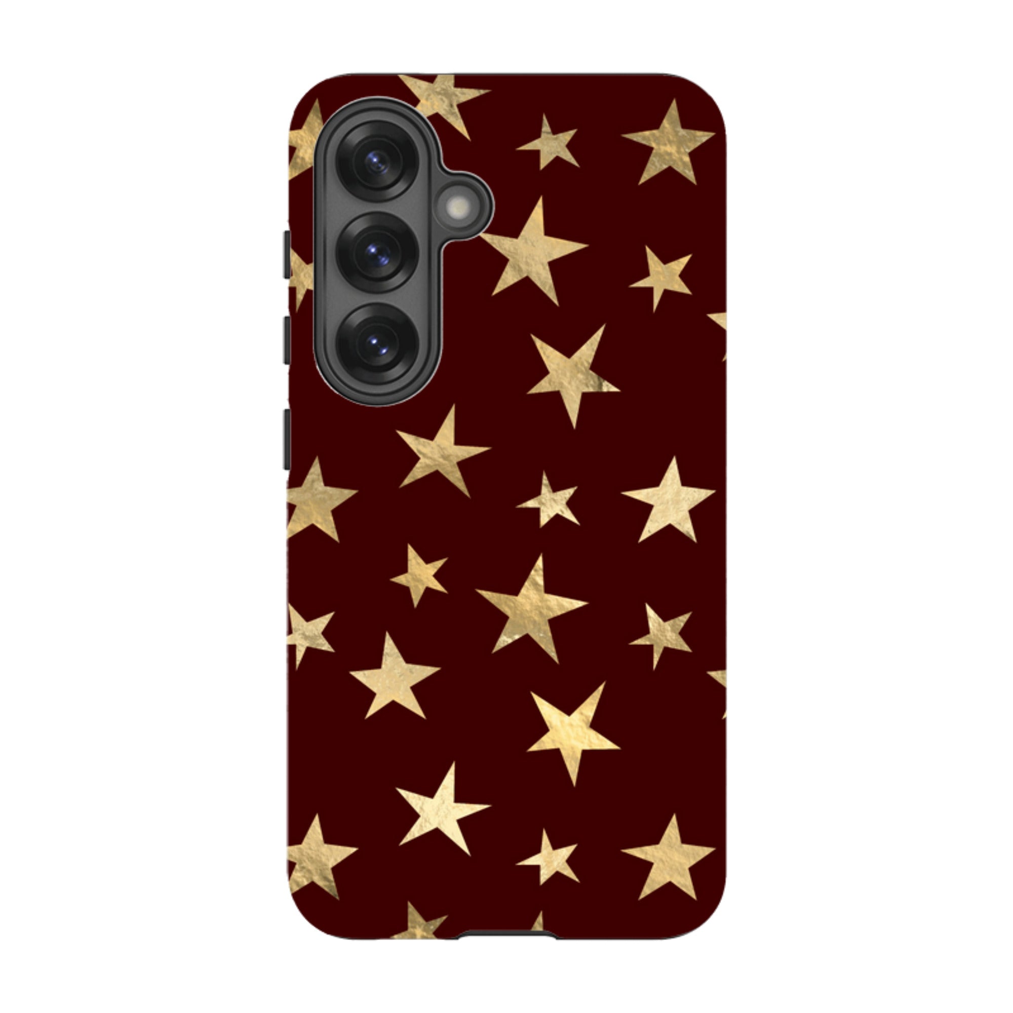 Samsung Tough Case - Brown and Gold Stars