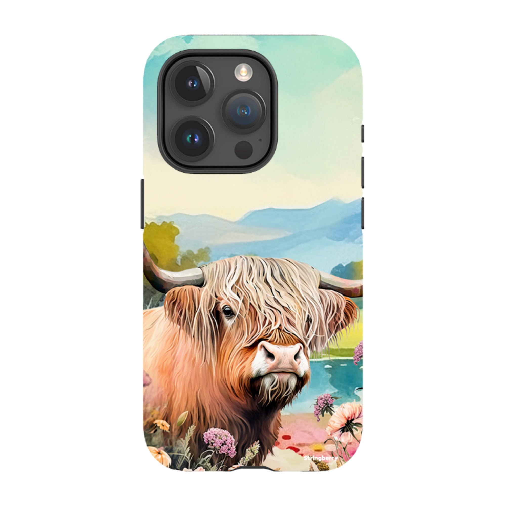 iPhone Tough Case - Highland Cow I