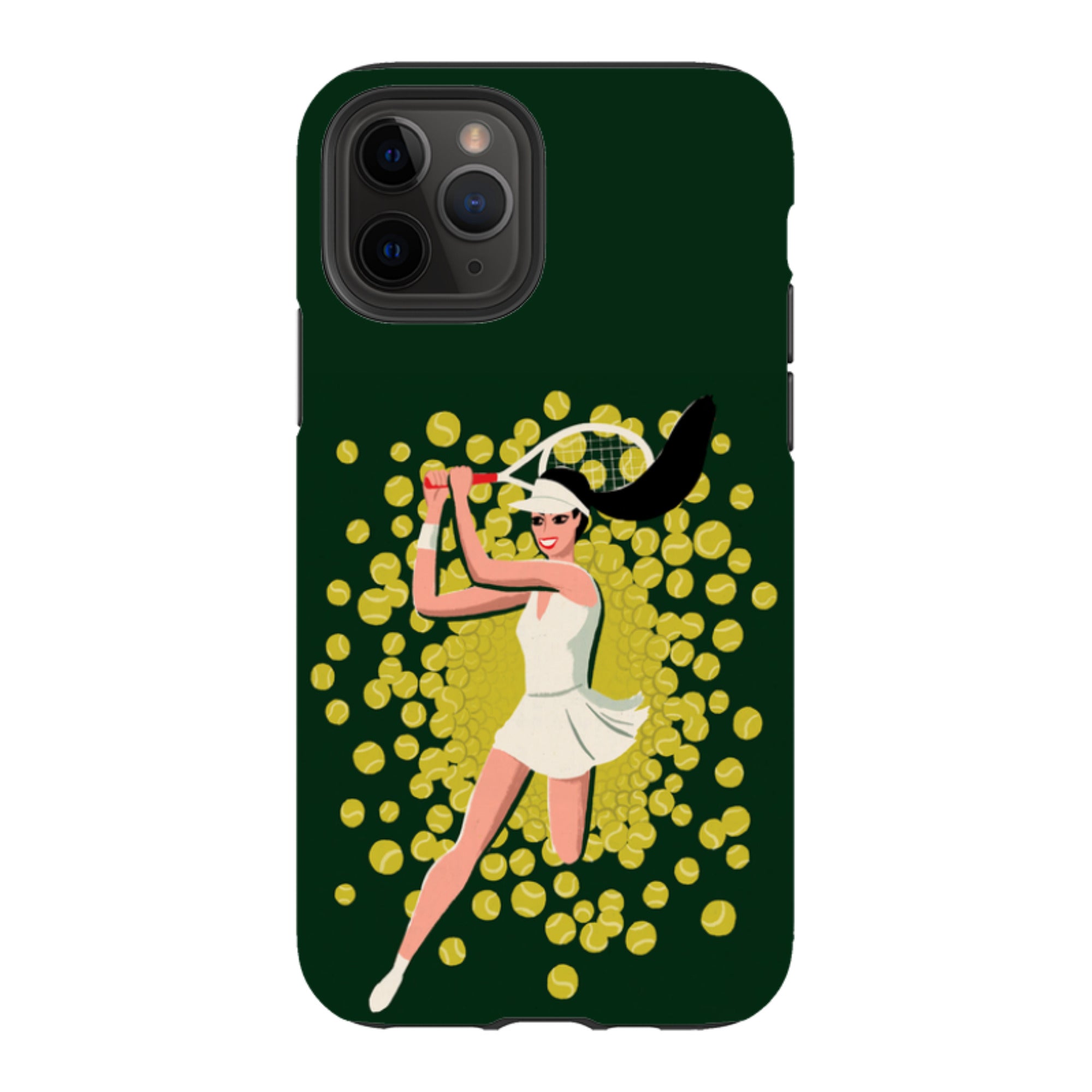 iPhone Tough Case - Tennis Burst