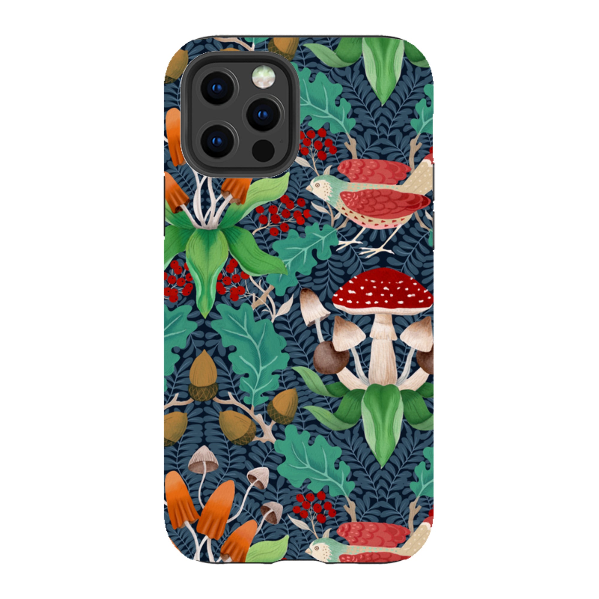 iPhone Tough Case - Mushrooms By Bex Parkin
