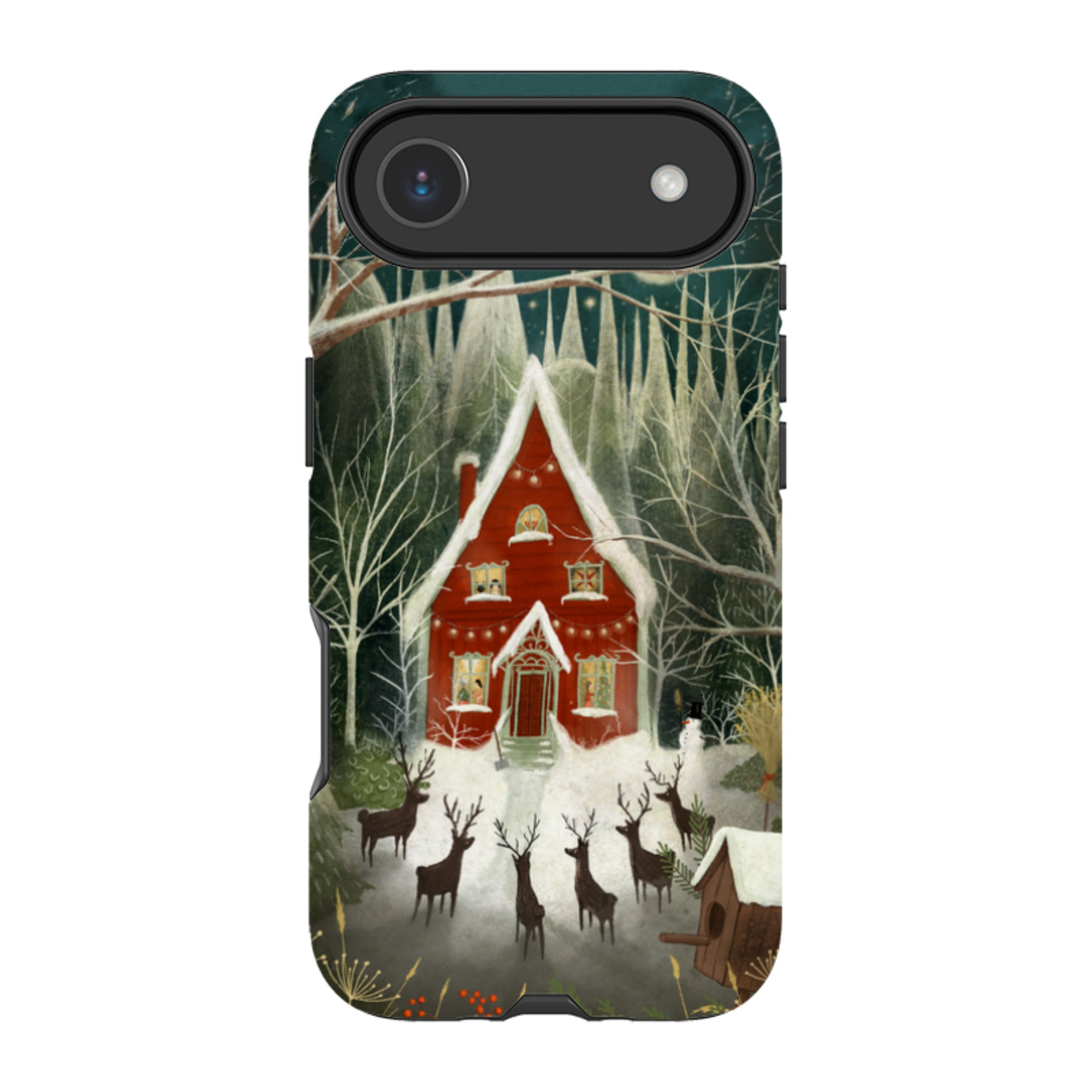 iPhone Tough Case -Christmas Garden Night By Maja Lindberg