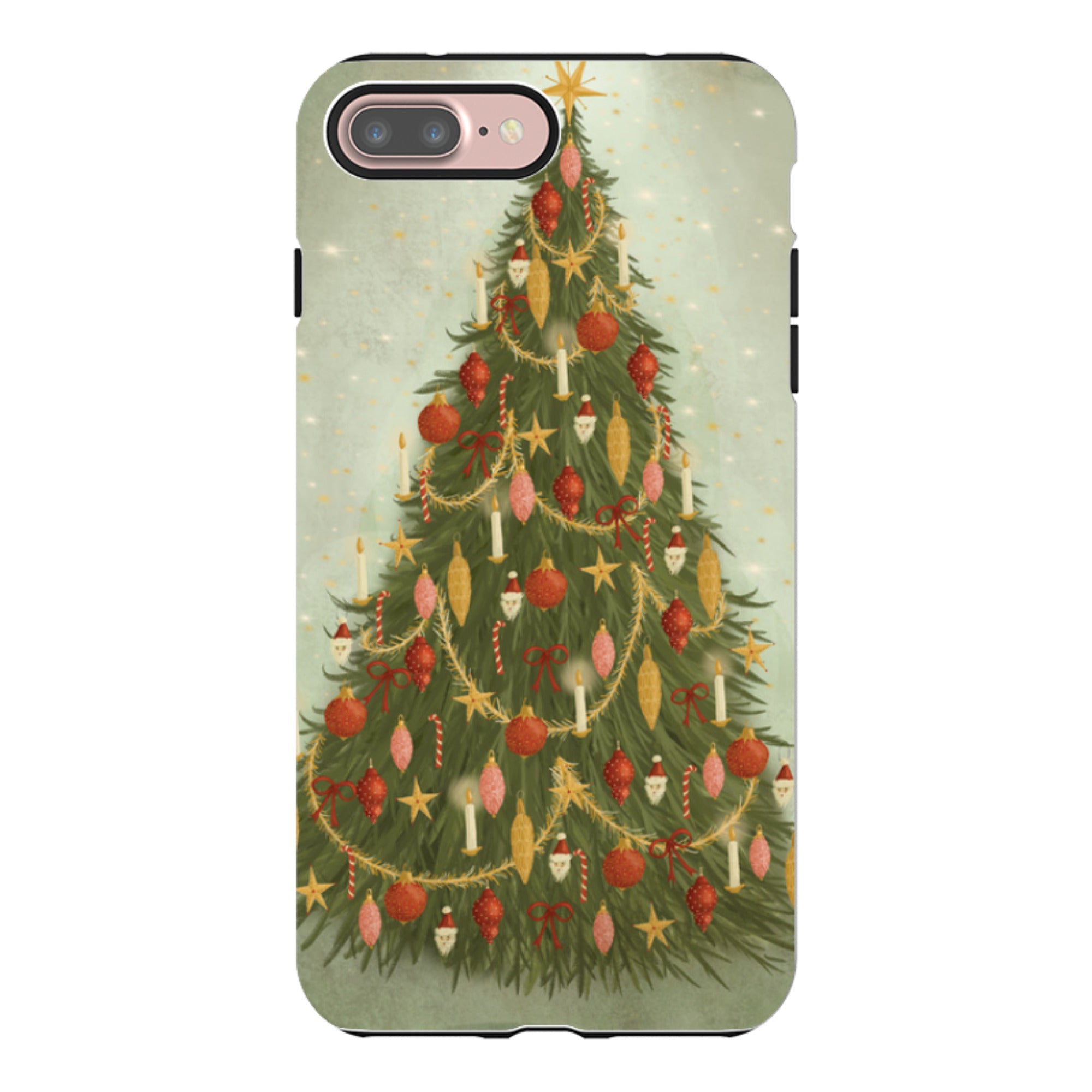 iPhone Tough Case - Christmas Tree By Maja Lindberg