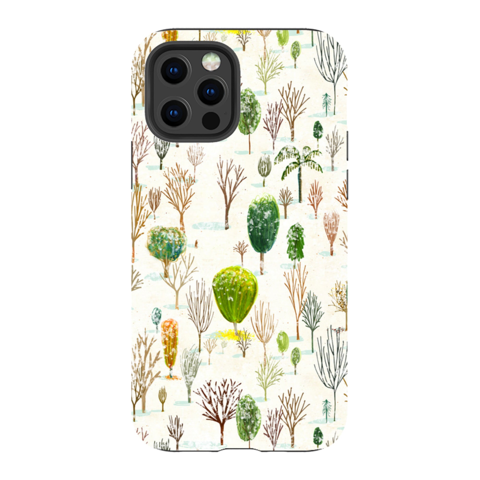 iPhone Tough Case - Winter In The Arboretum By Katherine Quinn