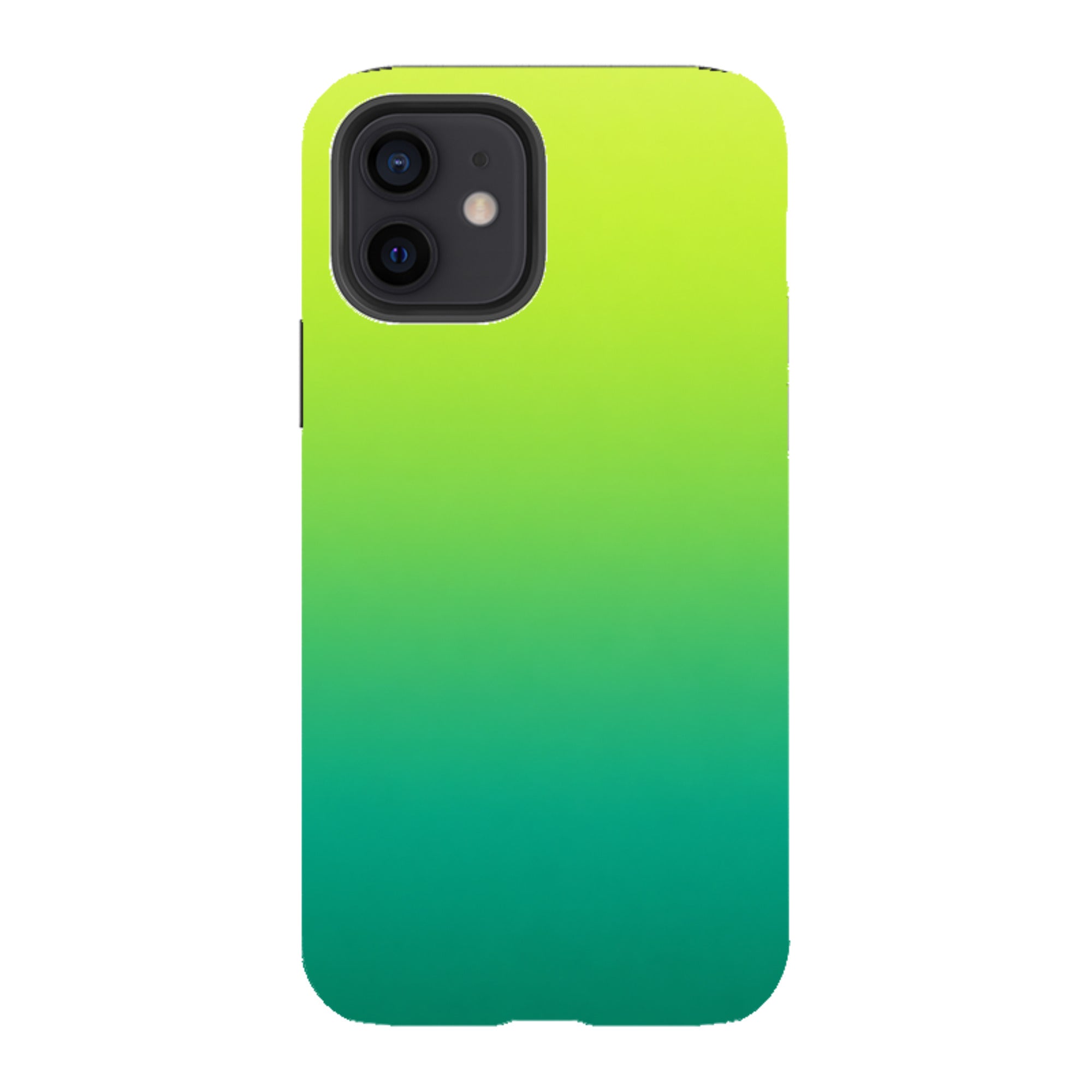 iPhone Tough Case - Lime Green Ombre