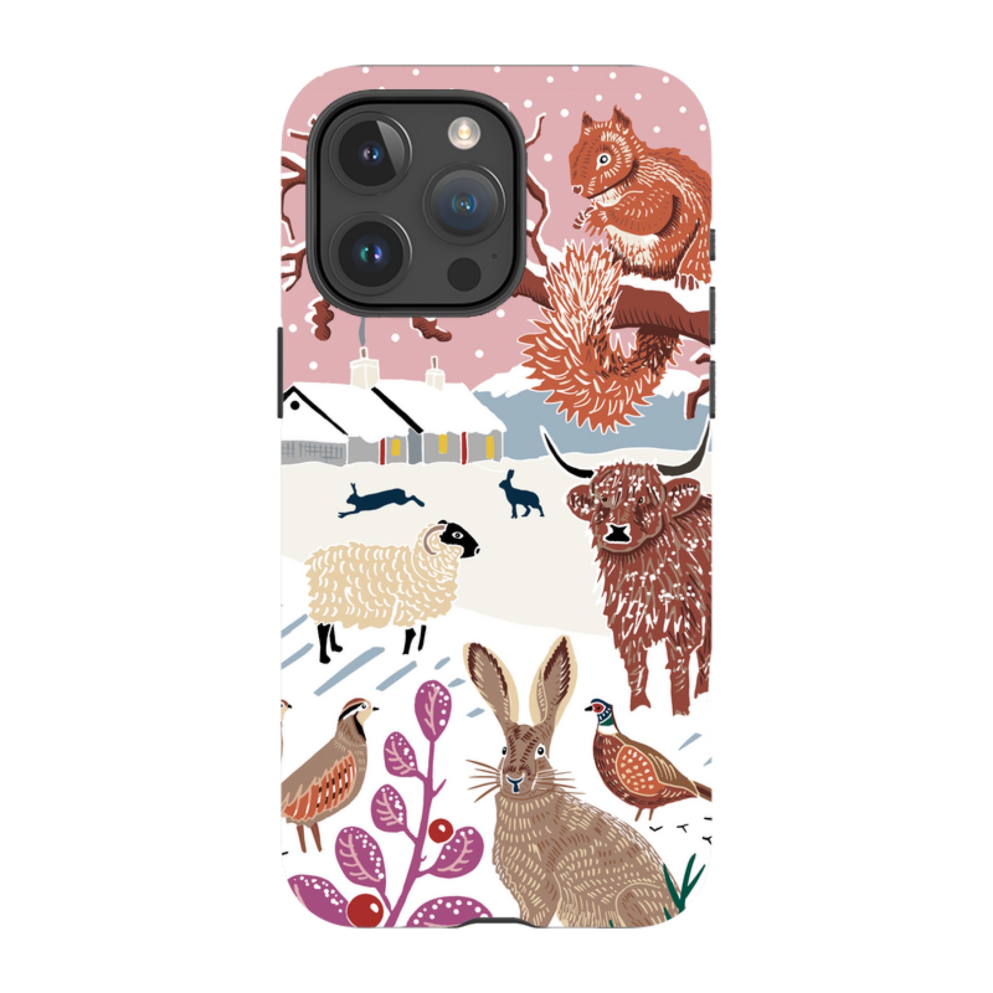 iPhone Tough Case - Winter V By Kate Heiss