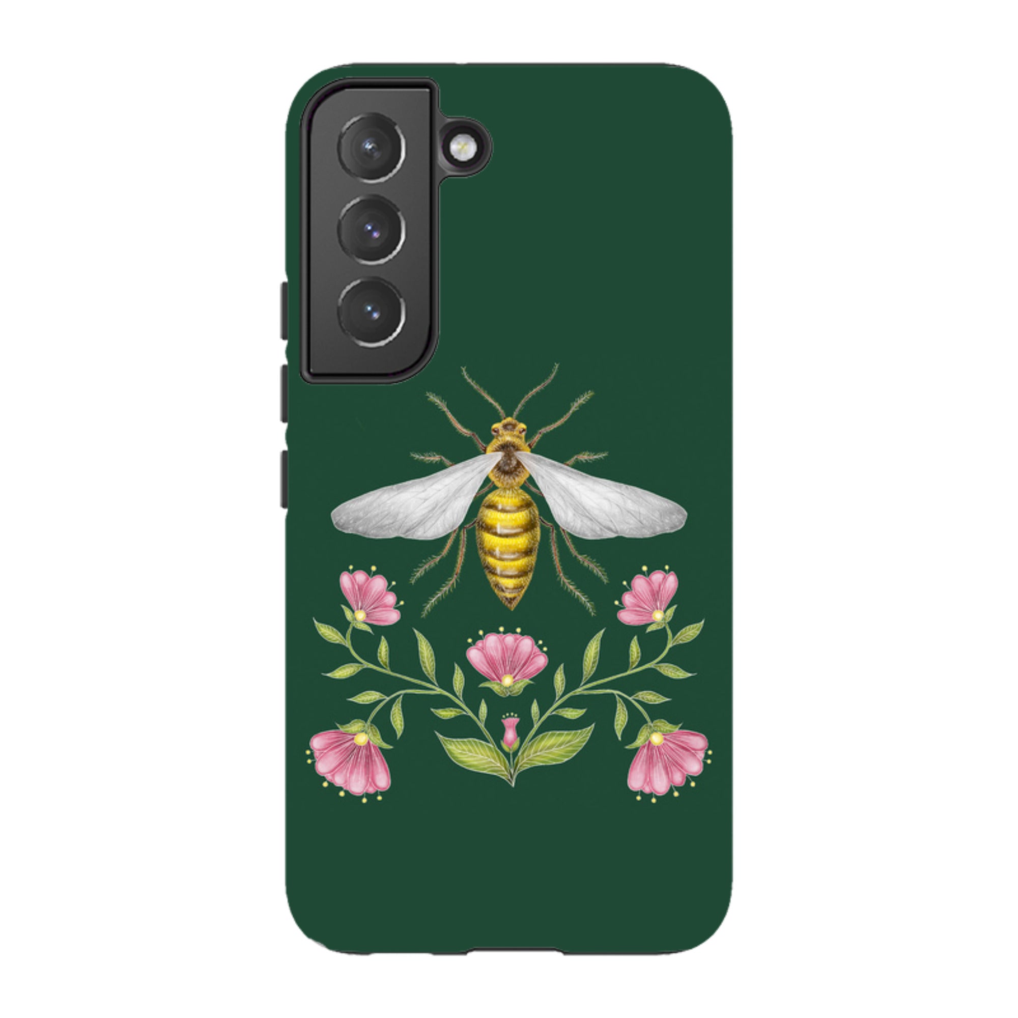 Samsung Tough Case - Wings Of Freedom Emerald By Catherine Rowe
