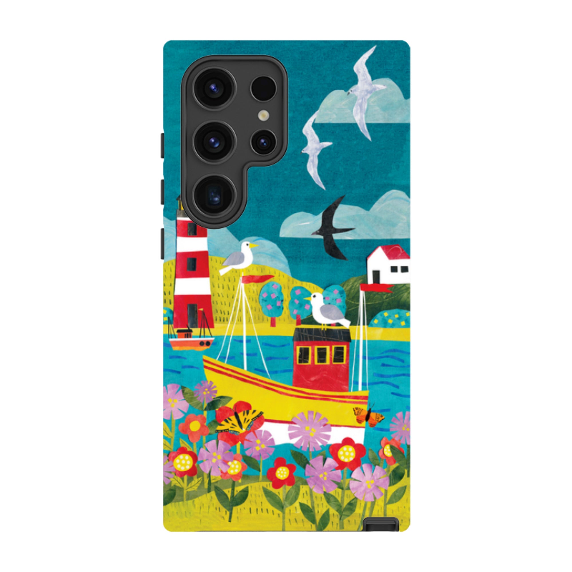 Samsung Tough  Case - Fishing Boat By Tracey English