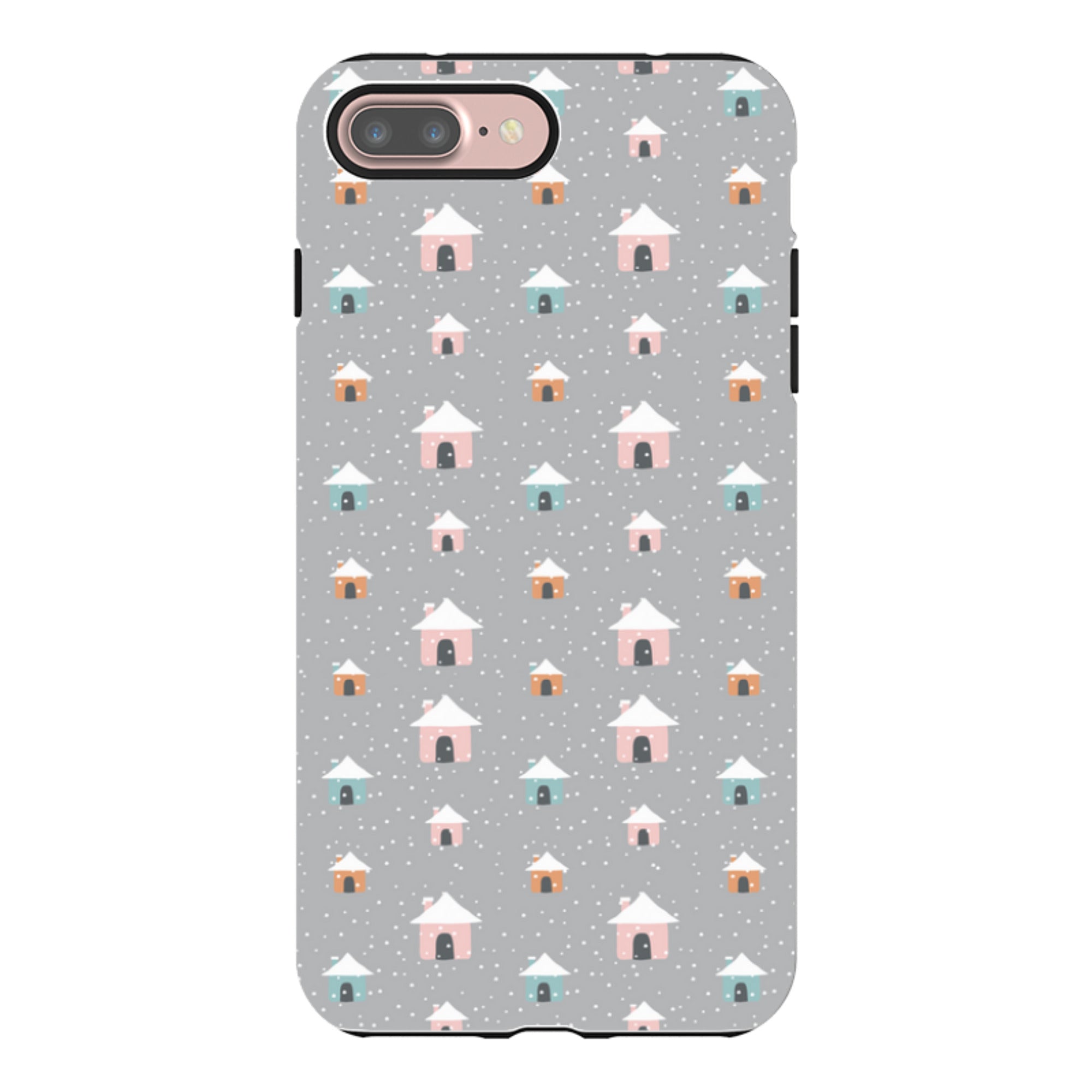 iPhone Tough Case - House Pattern