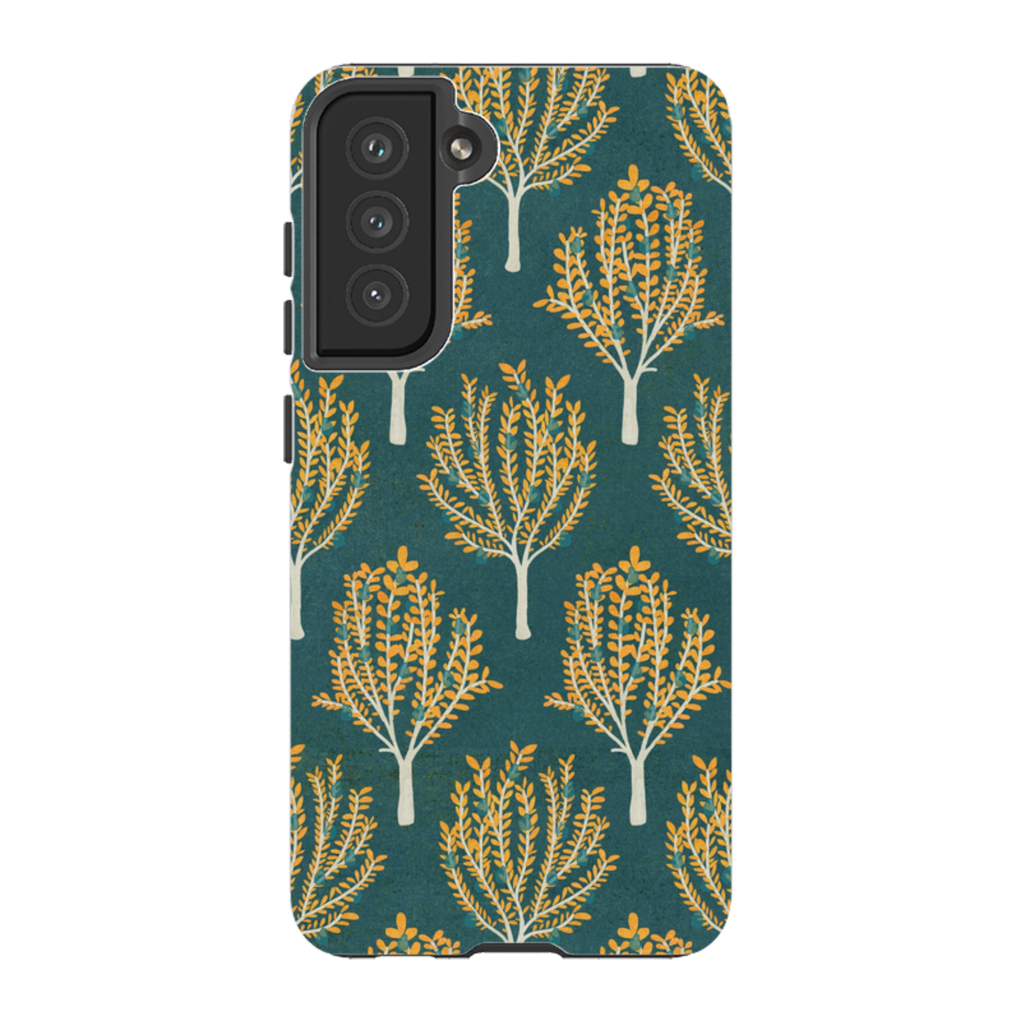 Samsung Tough Case - Pear Trees Teal By Katherine Quinn