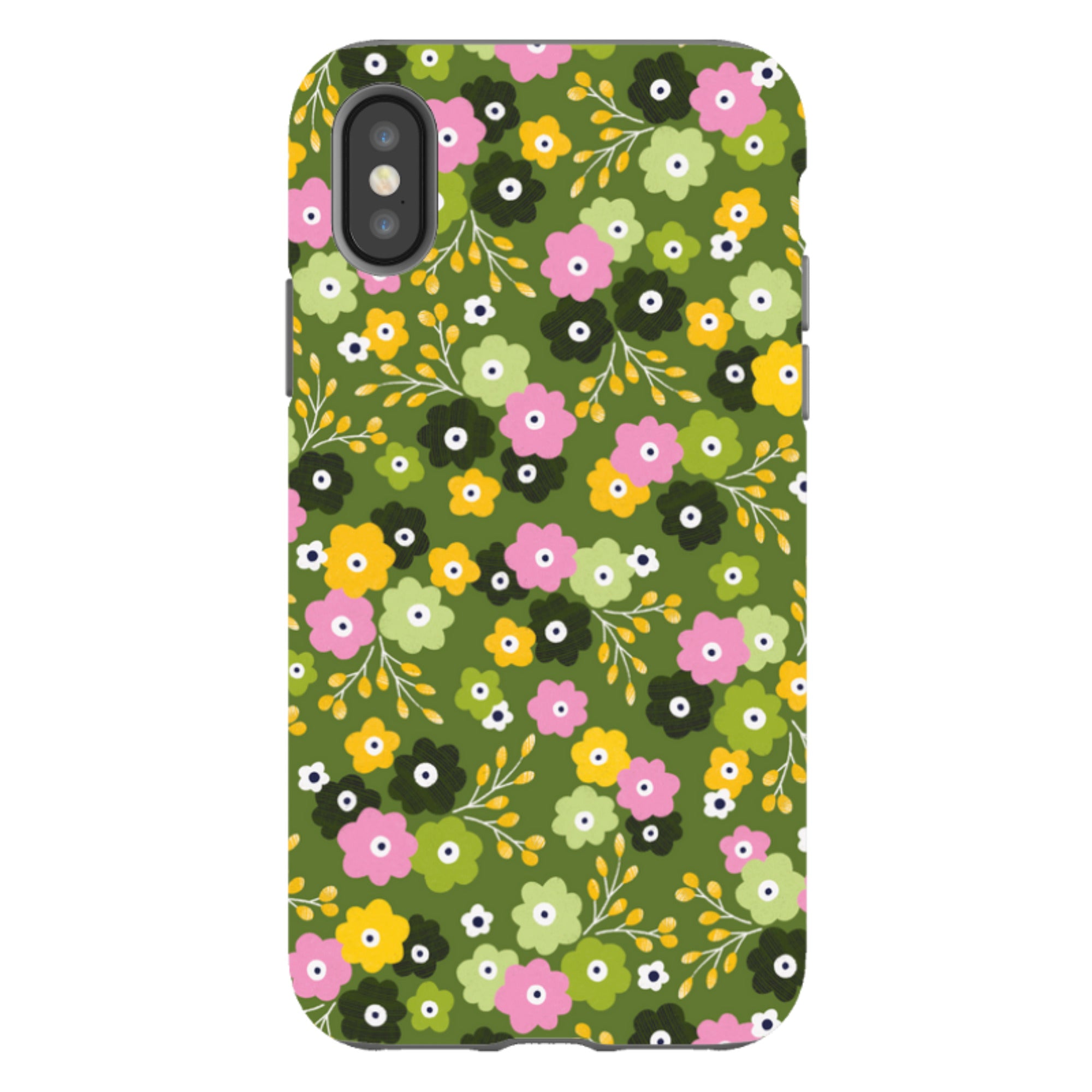 iPhone Tough Case - Cherry Blossom II By Ali Brookes
