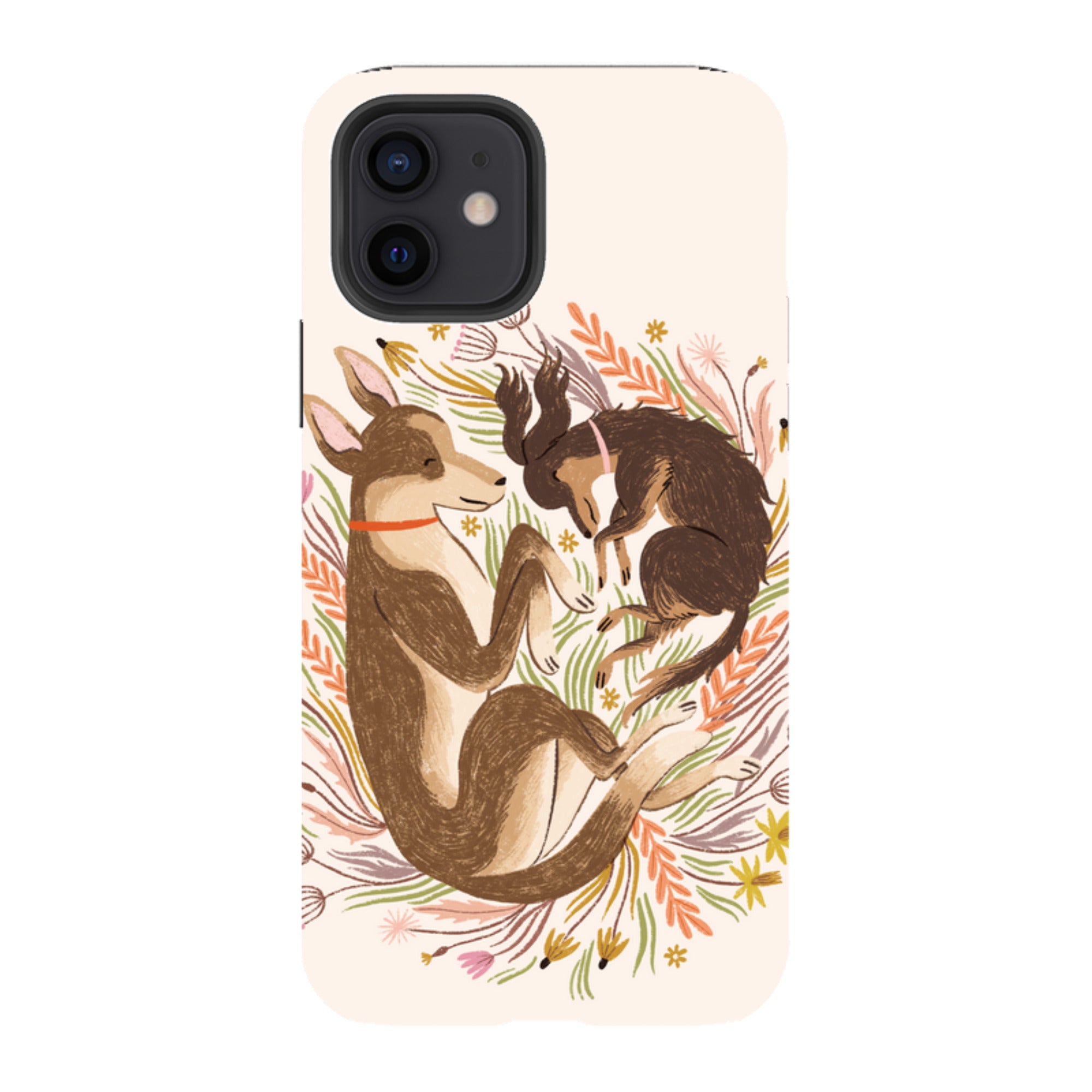 iPhone Tough Case - No Better Dream (Dogs) By Meghann Rader