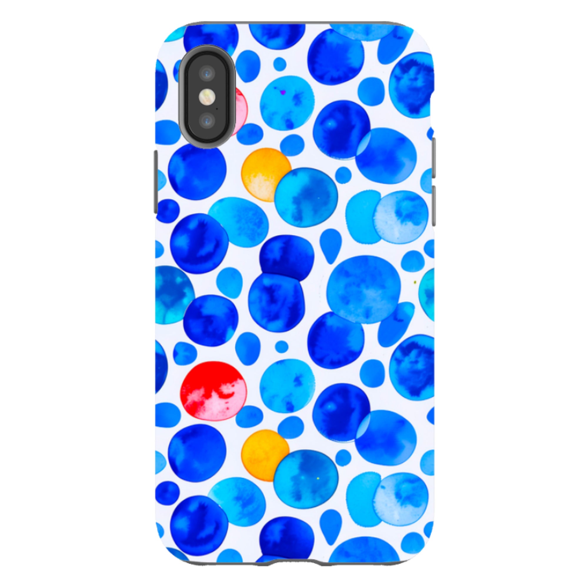 iPhone Case - Blue Moon Polka