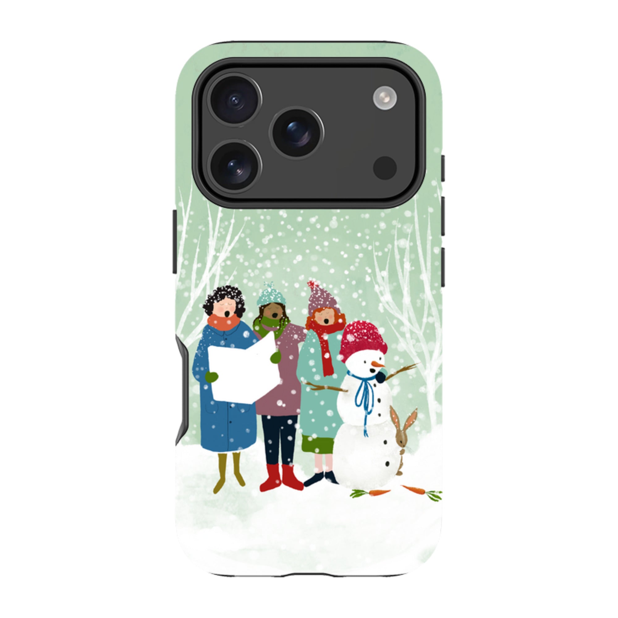 iPhone Tough Case - Card Singers 3 By Katherine Quinn