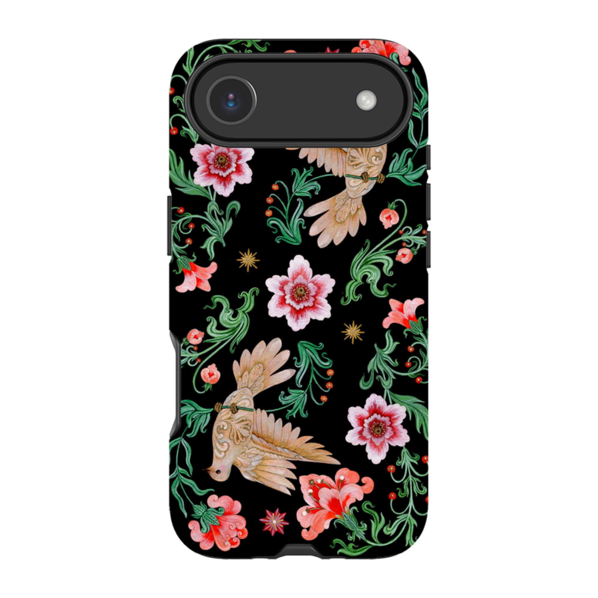 iPhone Tough  Case - Two Turtle Doves By Maria Matos