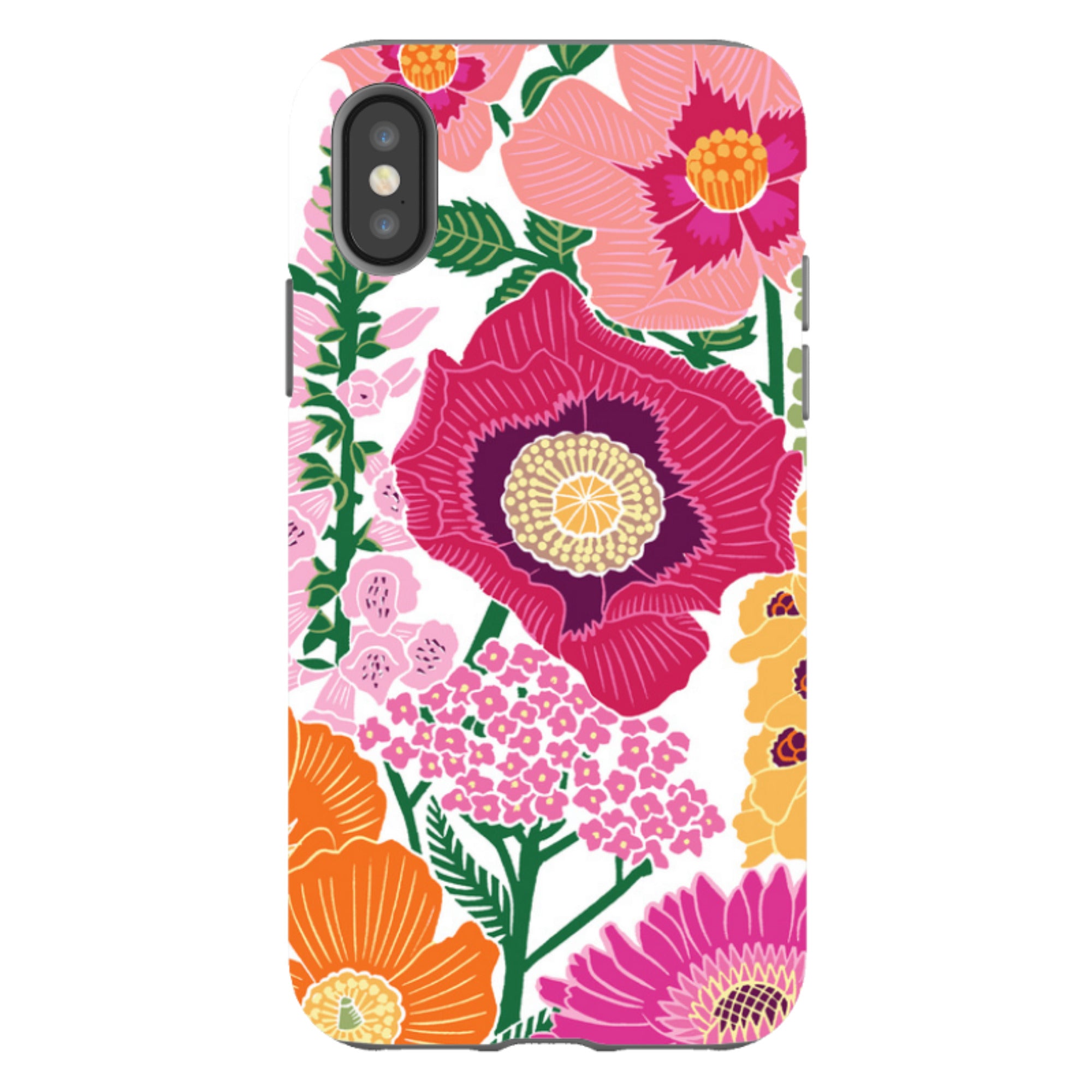 iPhone Tough Case - Flower Garden By Kate Heiss