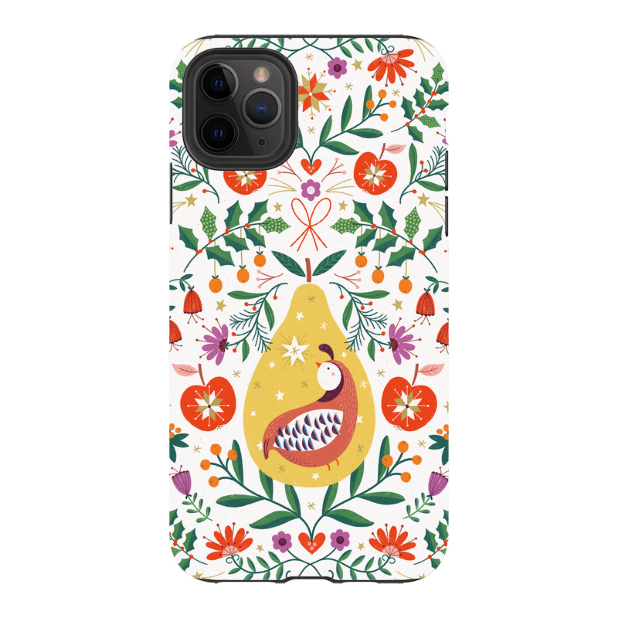 iPhone Tough Case - Festive Fruits By Ali Brookes