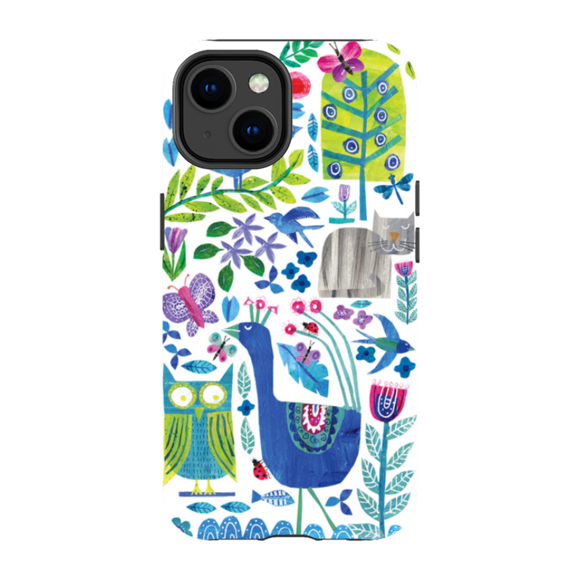 iPhone Tough Case - Back Garden By Tracey English