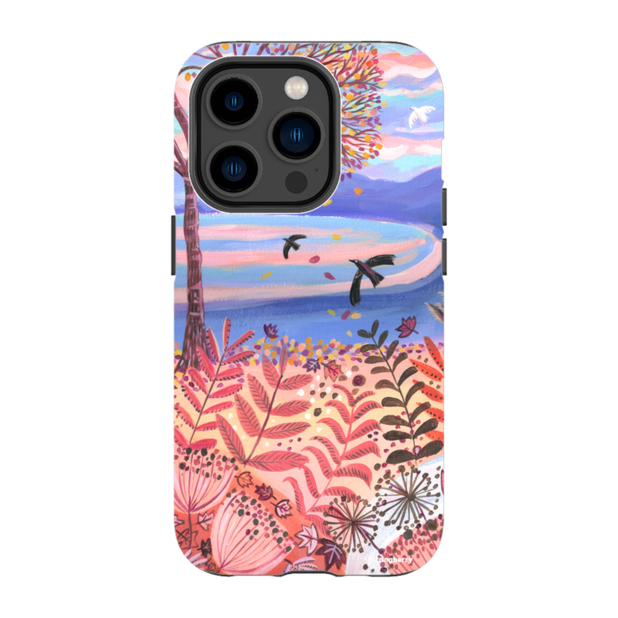 iPhone Tough Case - Autumn Coast By Mary Stubberfield