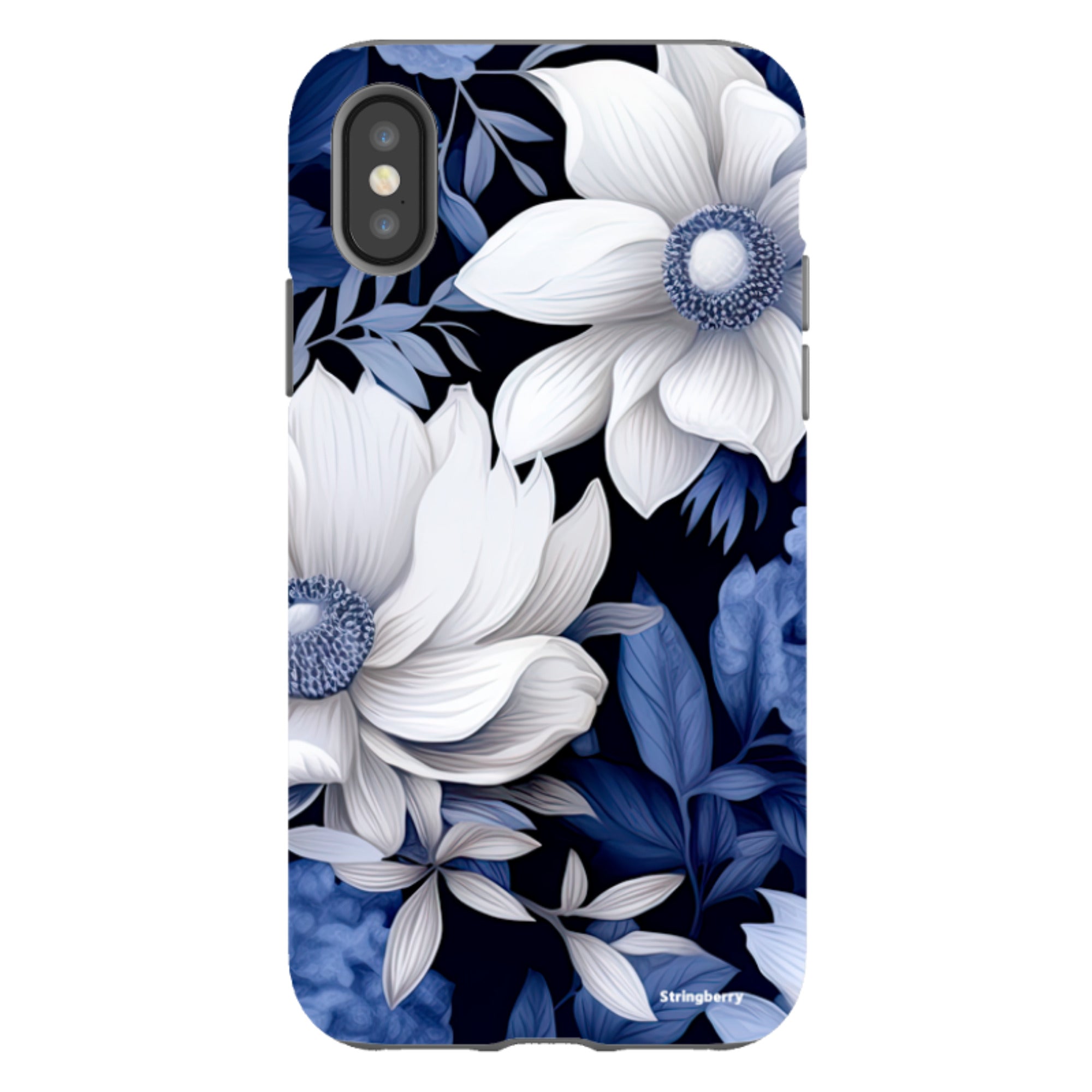 iPhone Tough Case - Blue Nutberry III