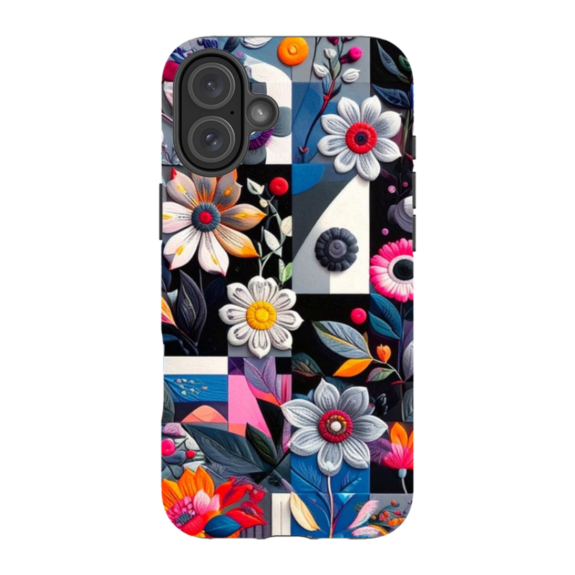 iPhone MagSafe Tough Case - Summer Petal Garden