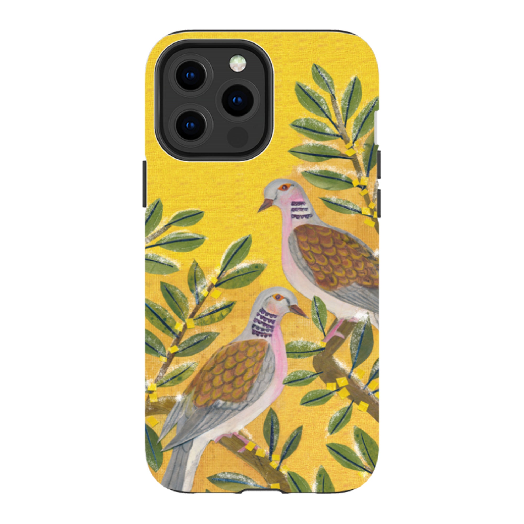 iPhone MagSafe Tough Case - Two Turtle Doves By Tracey English