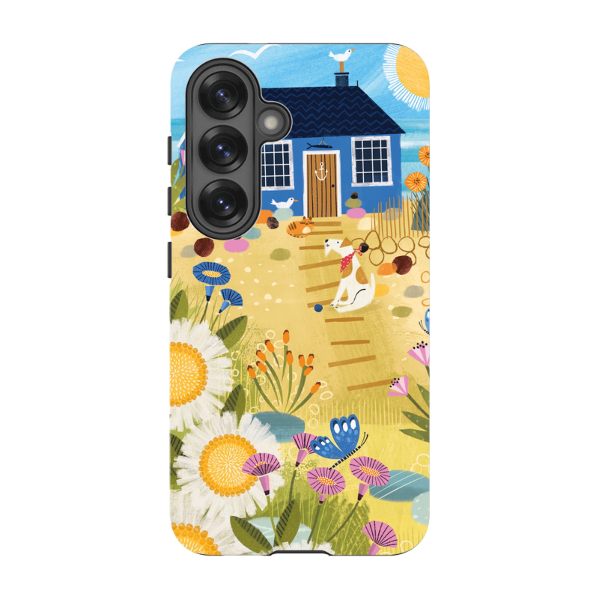 Samsung Tough  Case - Beach House By Ali Brookes