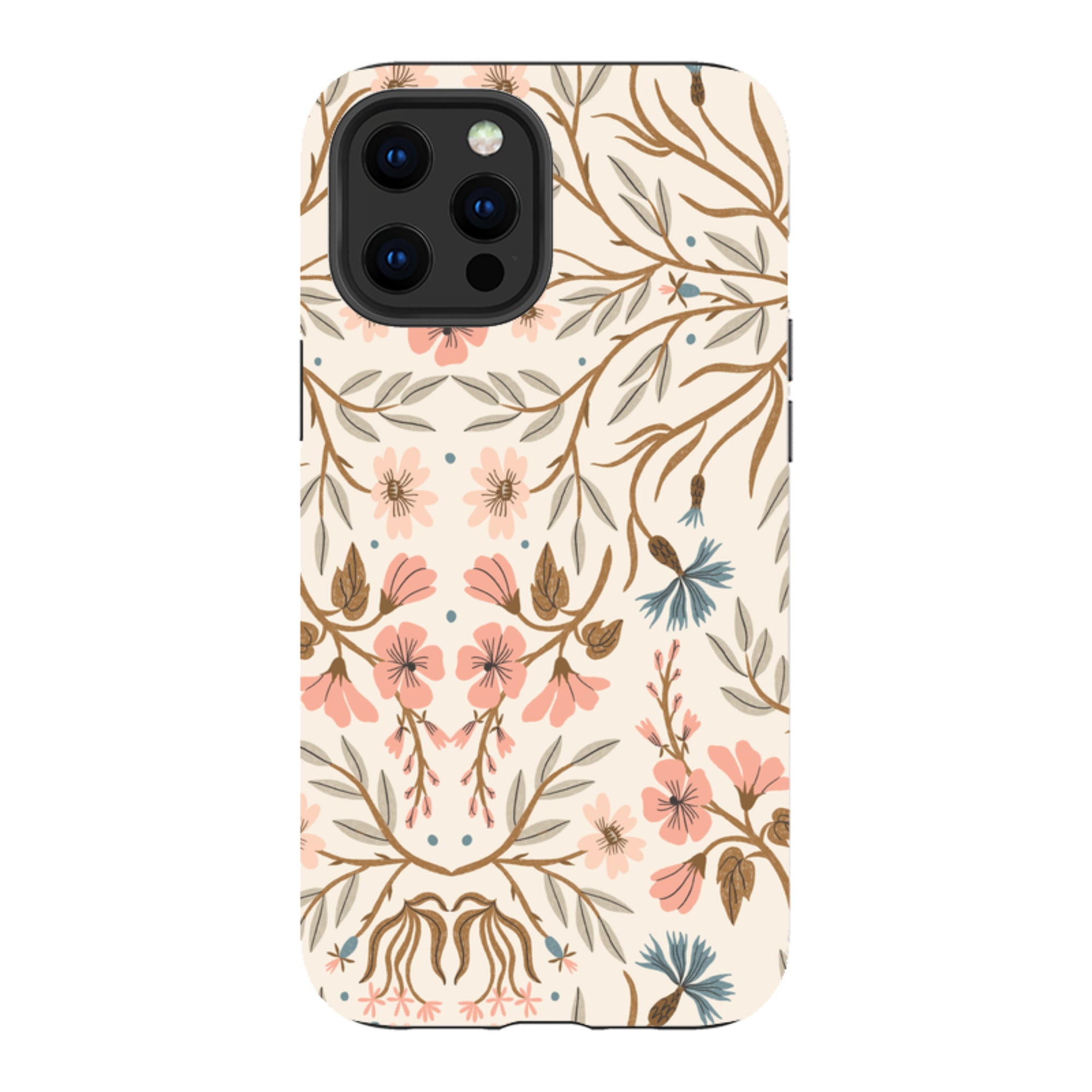 iPhone Tough Case - Jane's Garden Pattern By Meghann Rader
