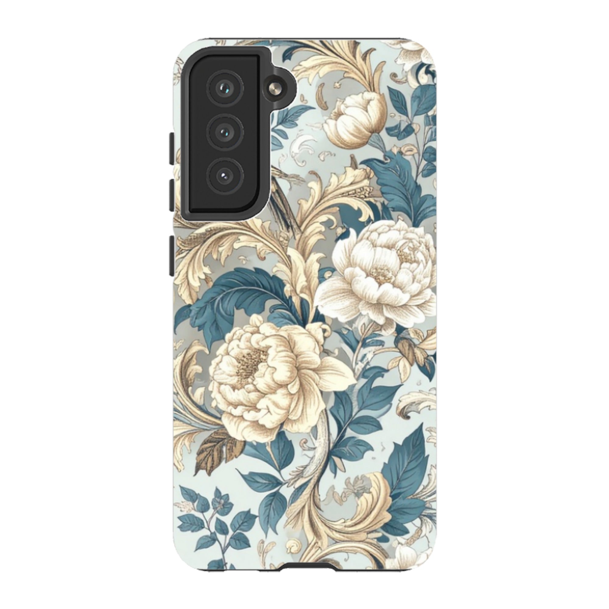 Samsung Tough  Case - Blue and Gold Summer