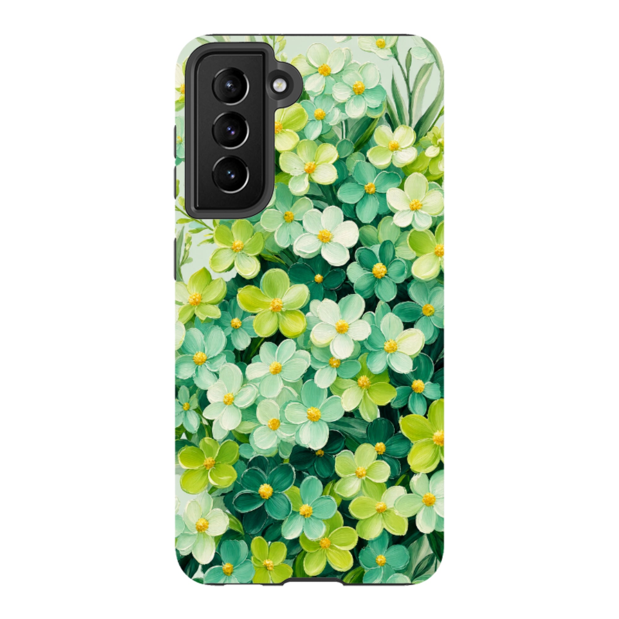Samsung Tough Case - Sage Wildflower Floral