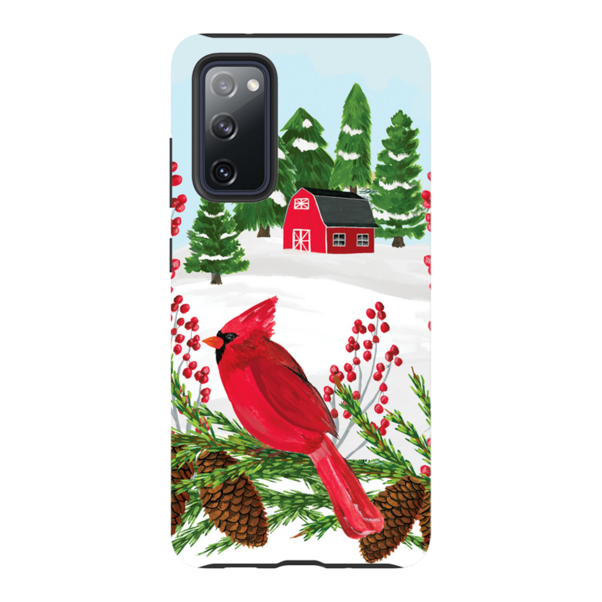 Samsung Tough Case - Countryside Christmas By Abby Jacobs