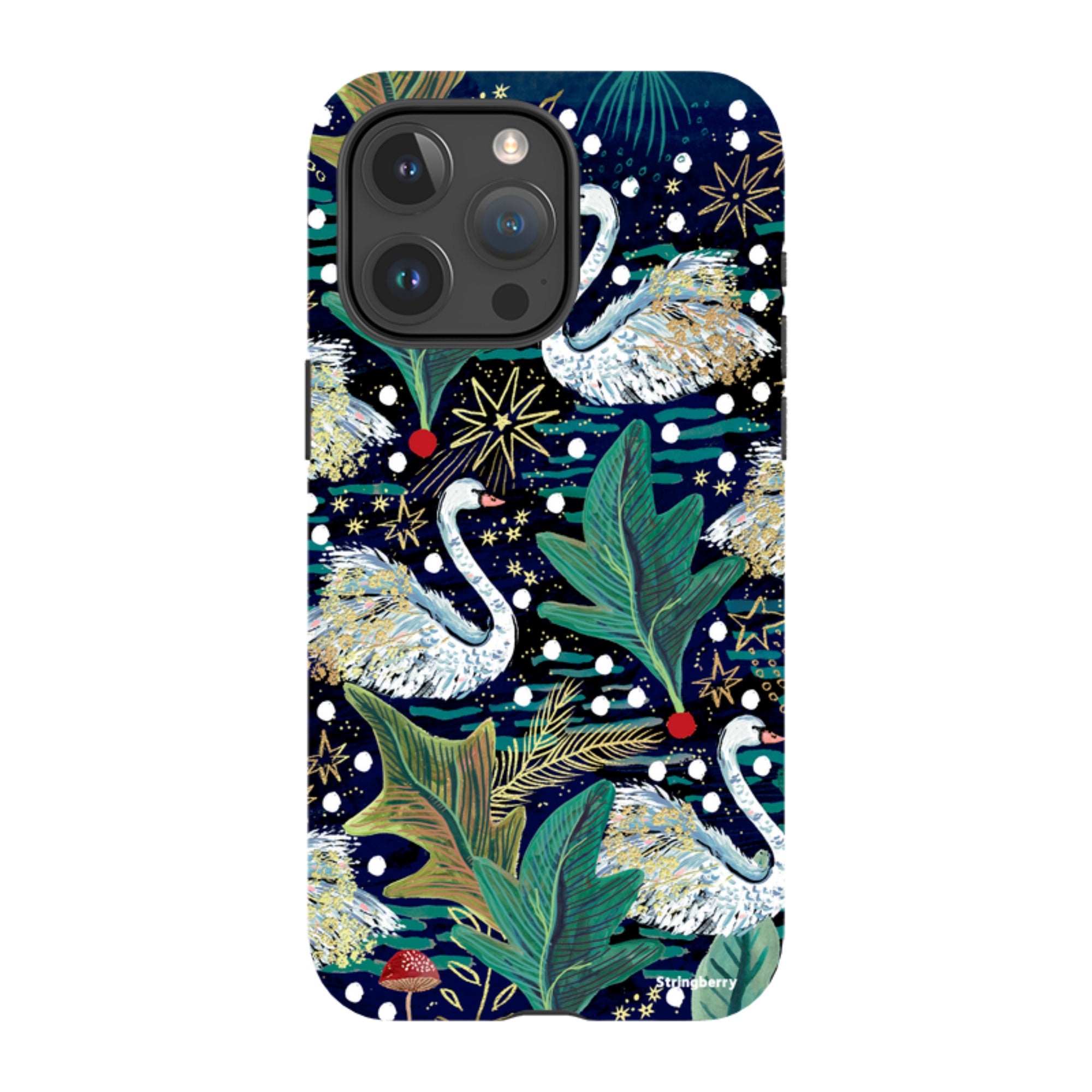 iPhone MagSafe Tough Case - Swan By Emma Frances Grant