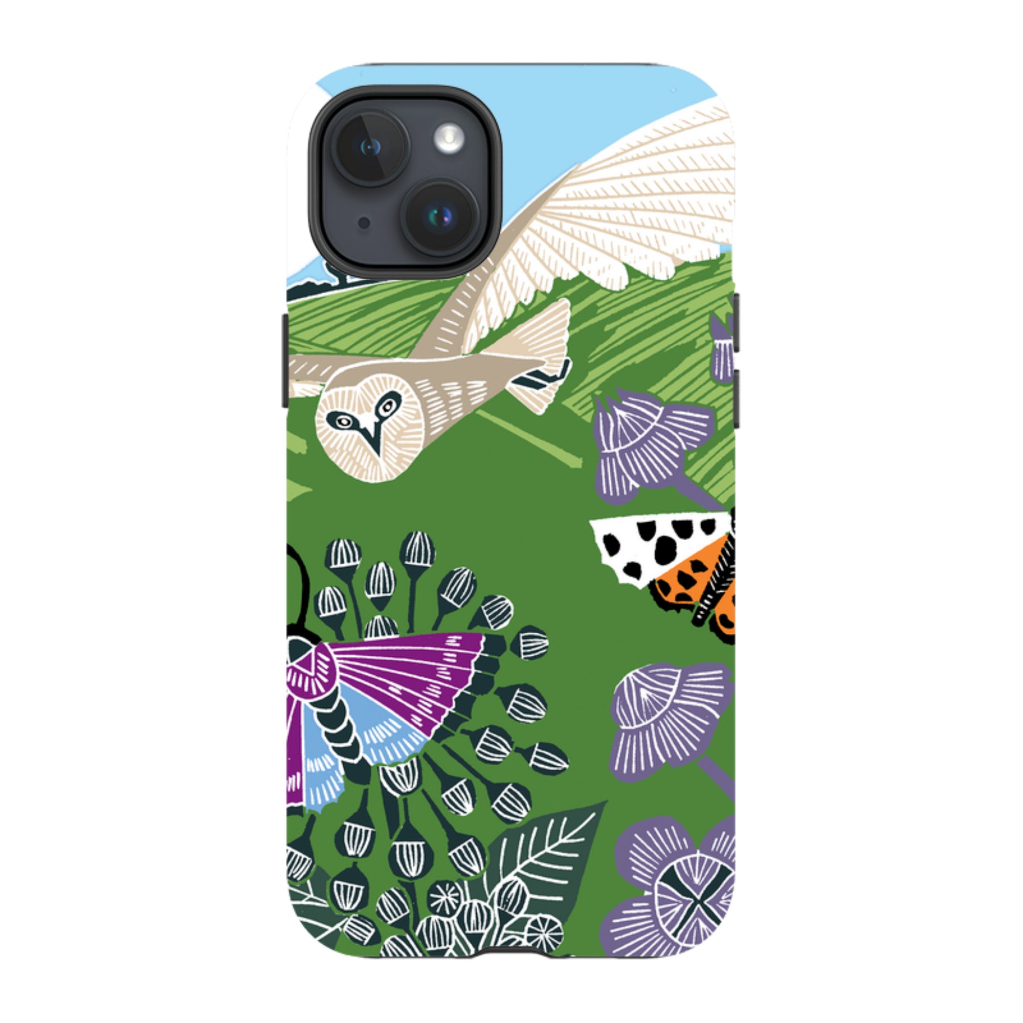iPhone Tough Case - Morning Barn Owl By Kate Heiss