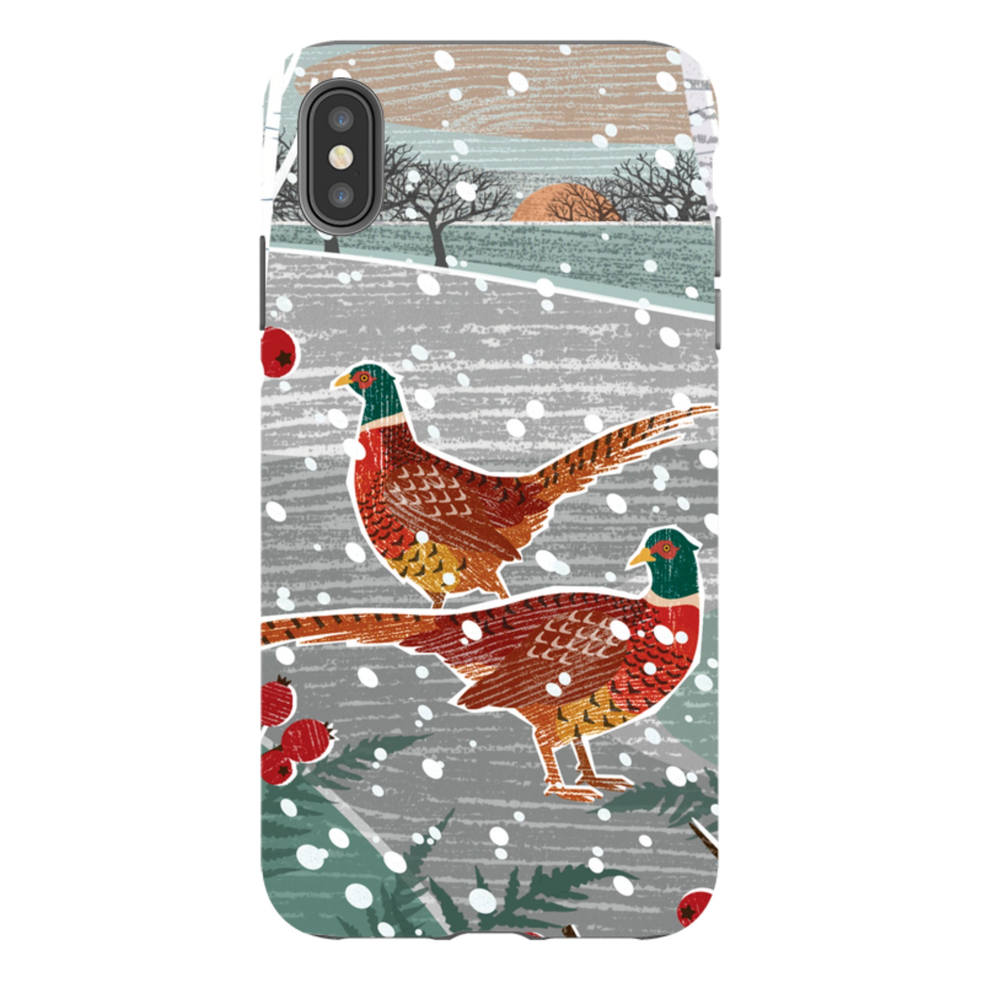 iPhone Tough Case - Snowy Day By Liane Payne