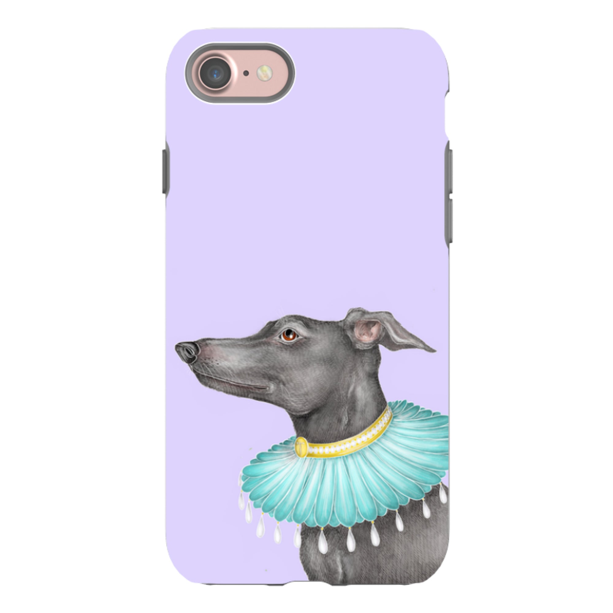 iPhone Tough Case - Greyhound By Catherine Rowe