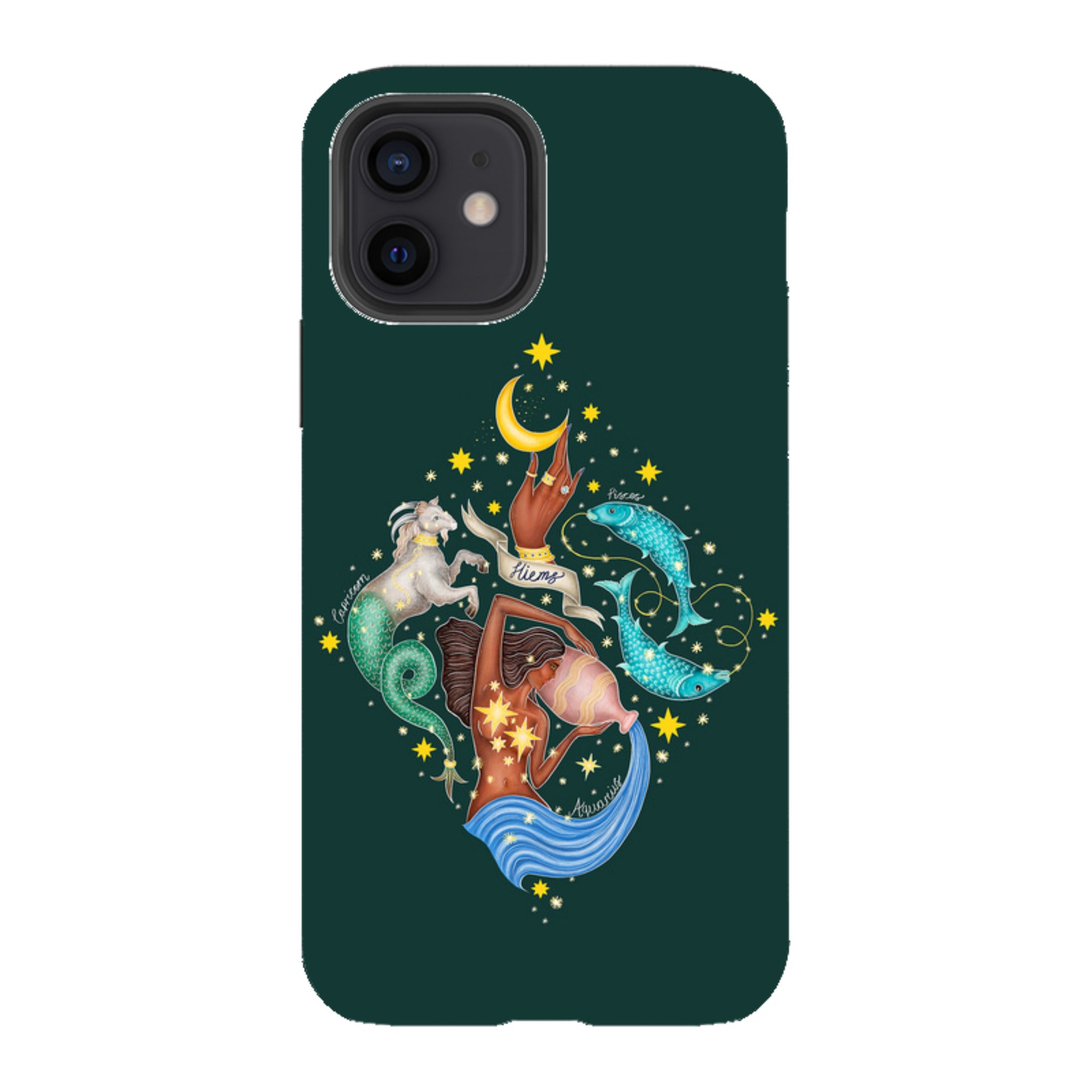 iPhone Tough Case - Winter Zodiac By Catherine Rowe