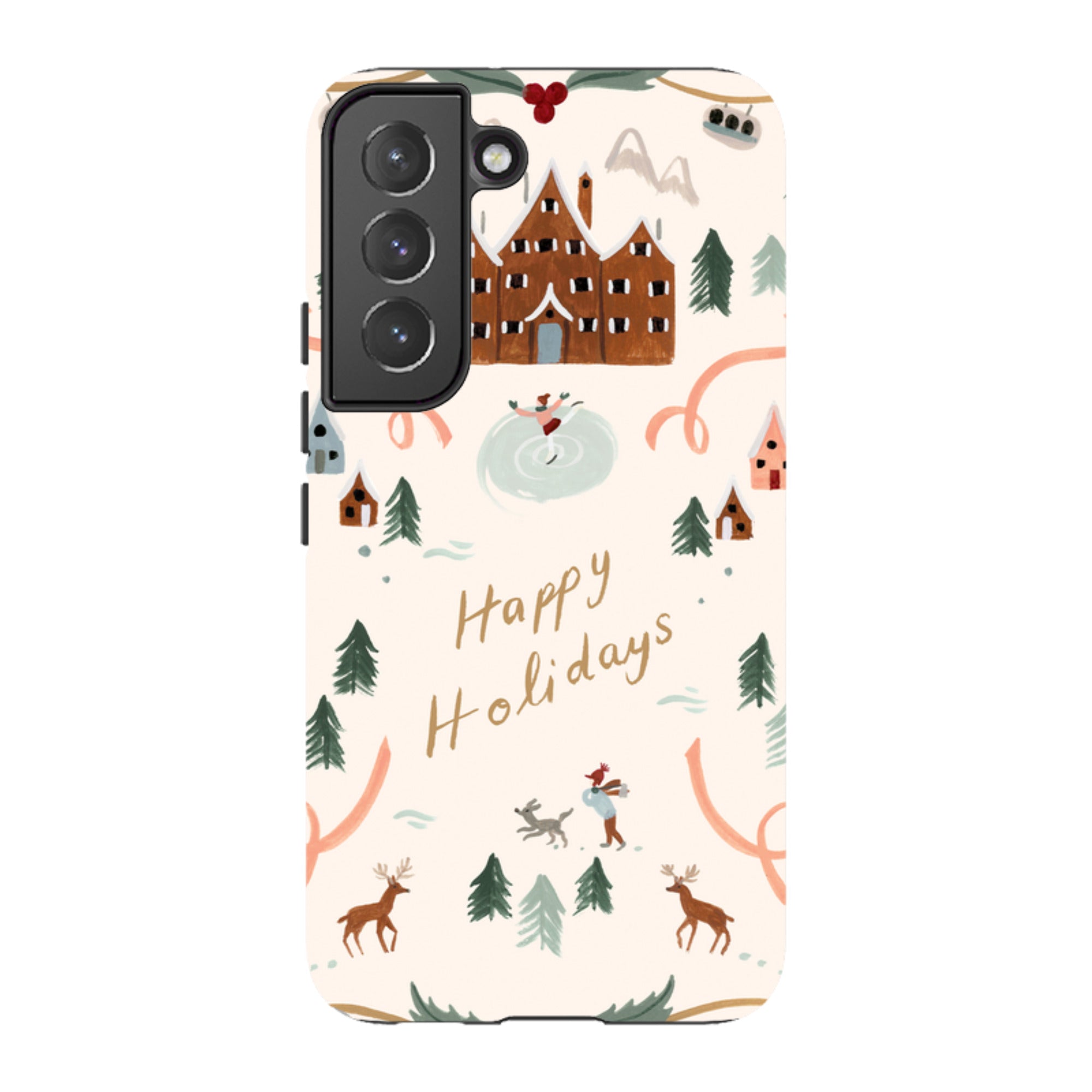 Samsung Tough Case - Happy Holidays By Bex Parkin