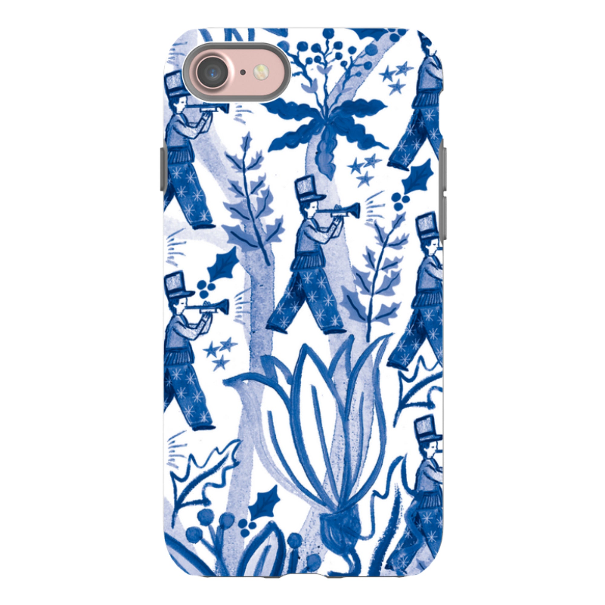 iPhone Tough Case - Ten Pipers Piping By Emma Frances Grant