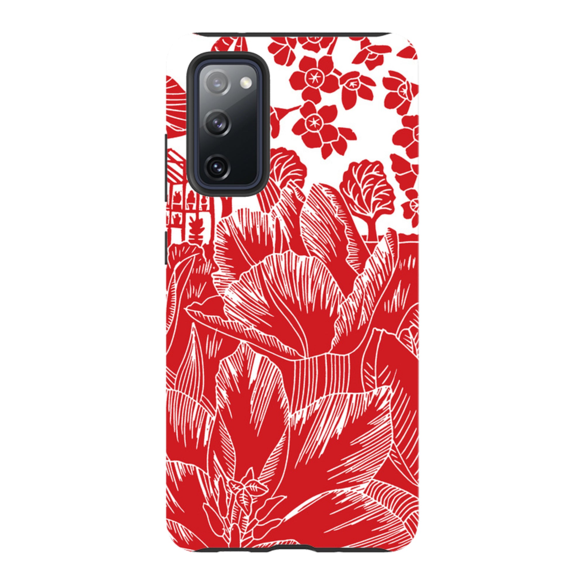 Samsung Tough Case - Tulip Silhouette By Kate Heiss
