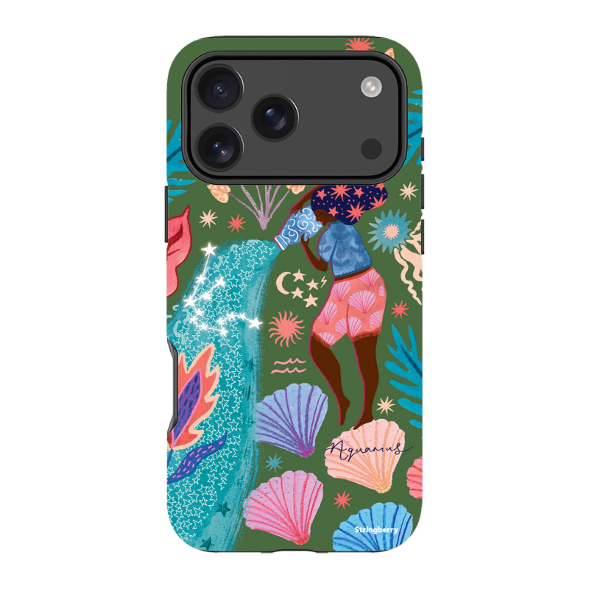 iPhone Tough Case - Aquarius By Emma Frances Grant